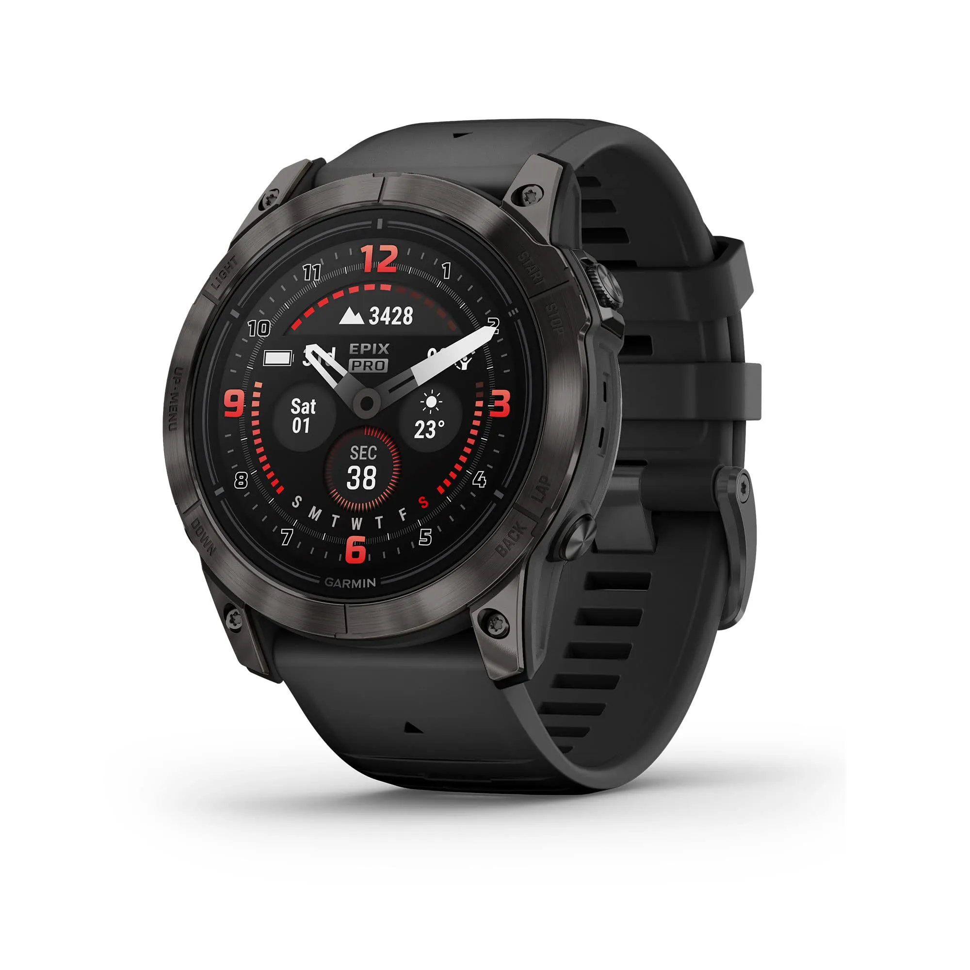 Garmin epix Pro (Gen 2) Sapphire Edition, 51 mm, Nero