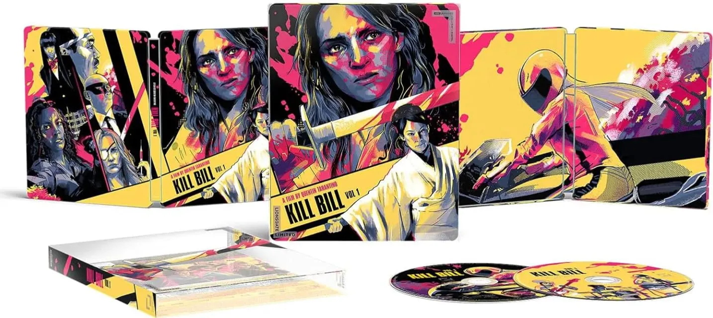 Kill Bill: Volume 1 (Steelbook 4K UHD + Blu-ray) Midnight Classics