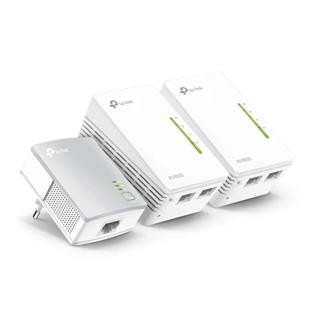 TP-Link TL-WPA4220 TKIT Powerline Kit AV600Mbps e WiFi 300Mbps
