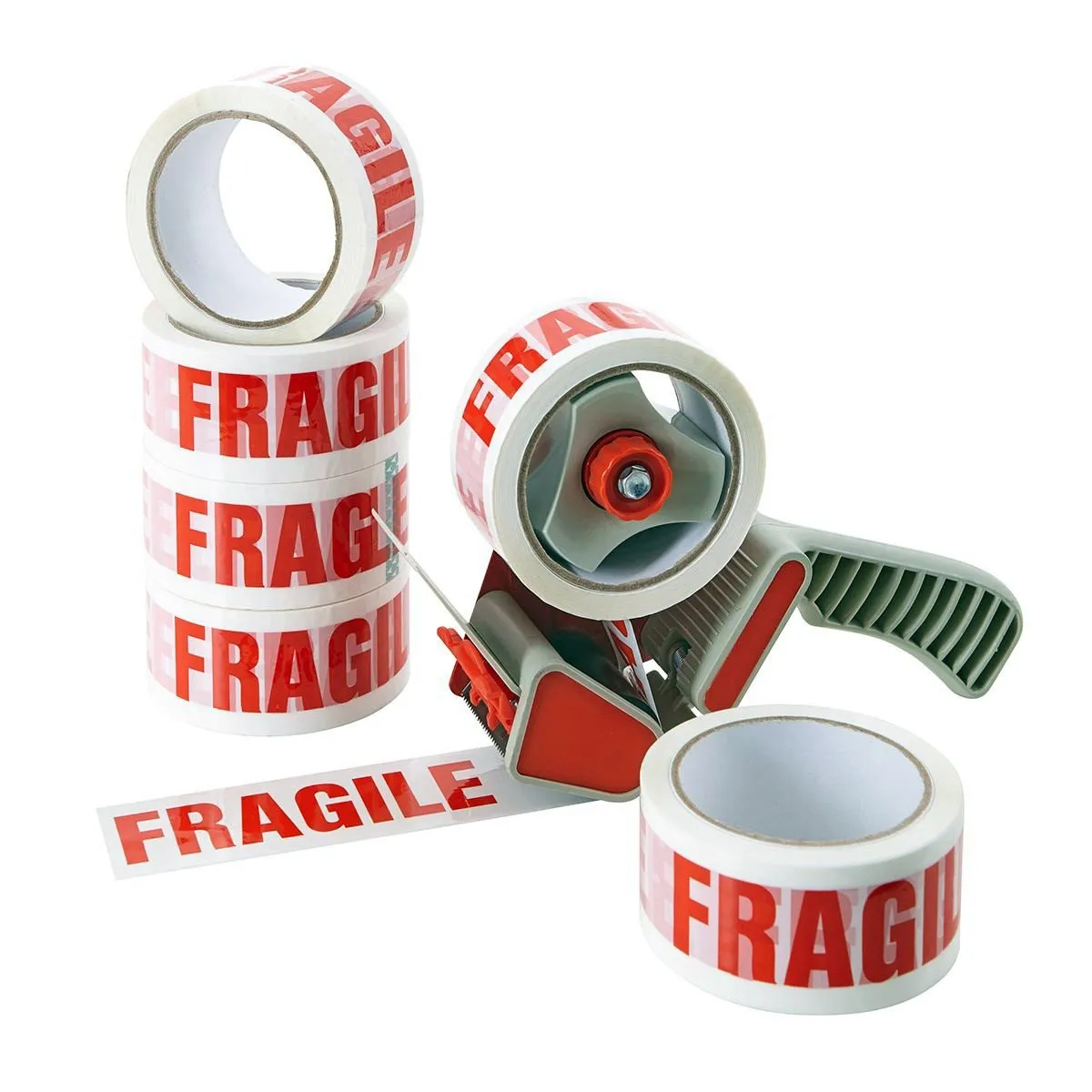 ACIT Nastro Adesivo con Scritta Fragile - 6 Rotoli