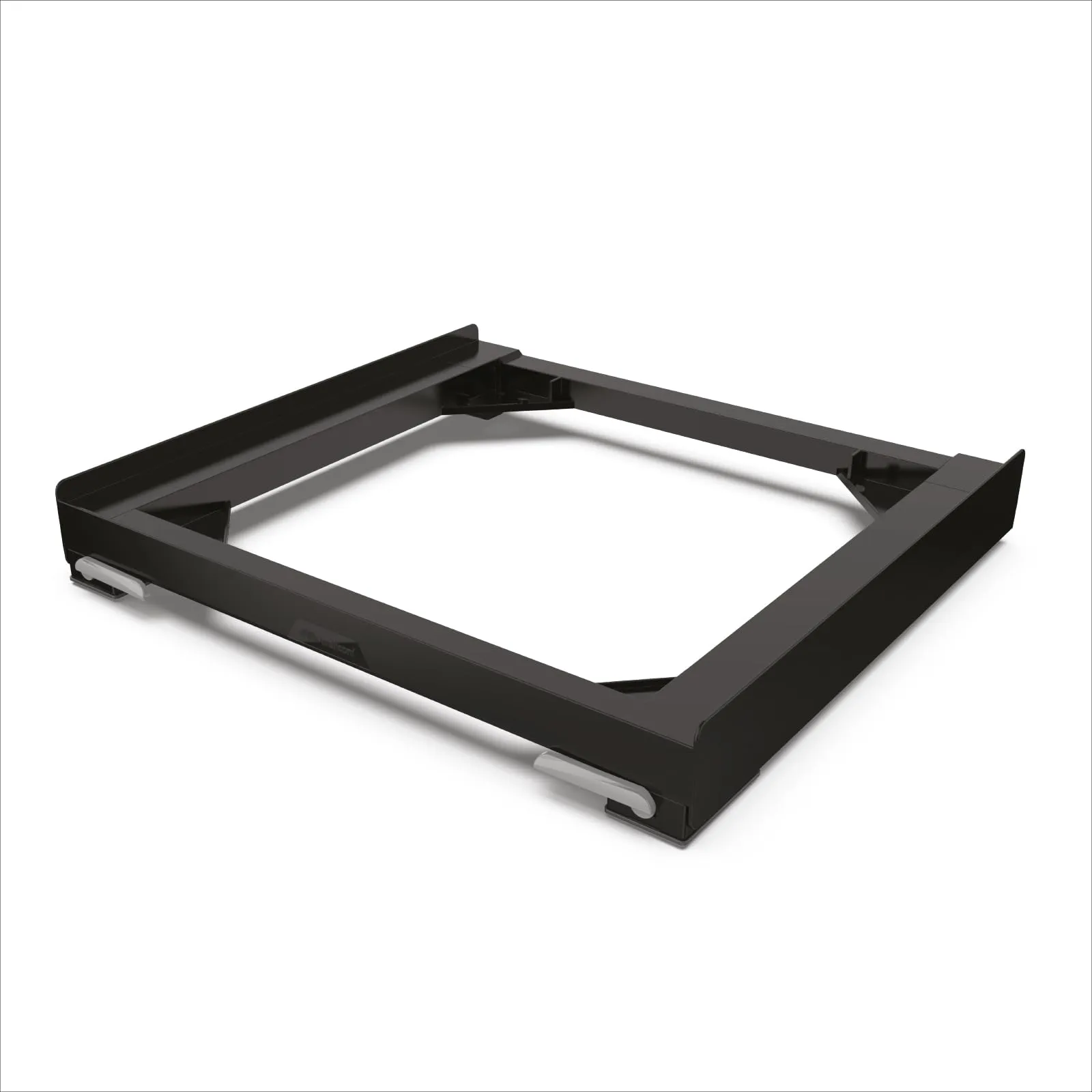 Meliconi Base Move BLACK - Base Anti-Vibrazione con Ruote per Lavatrice/Asciugatrice