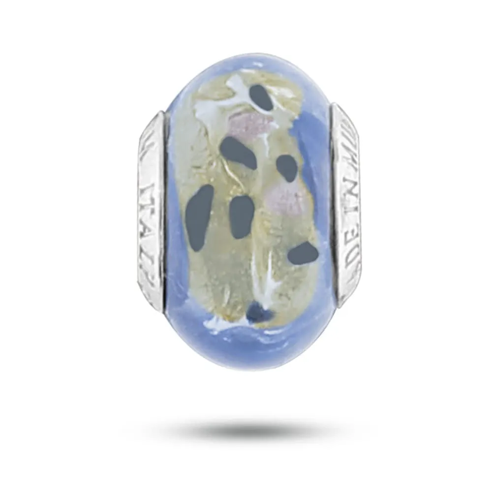 Charm Murrina Venetiaurum in Vetro di Murano e Argento 925