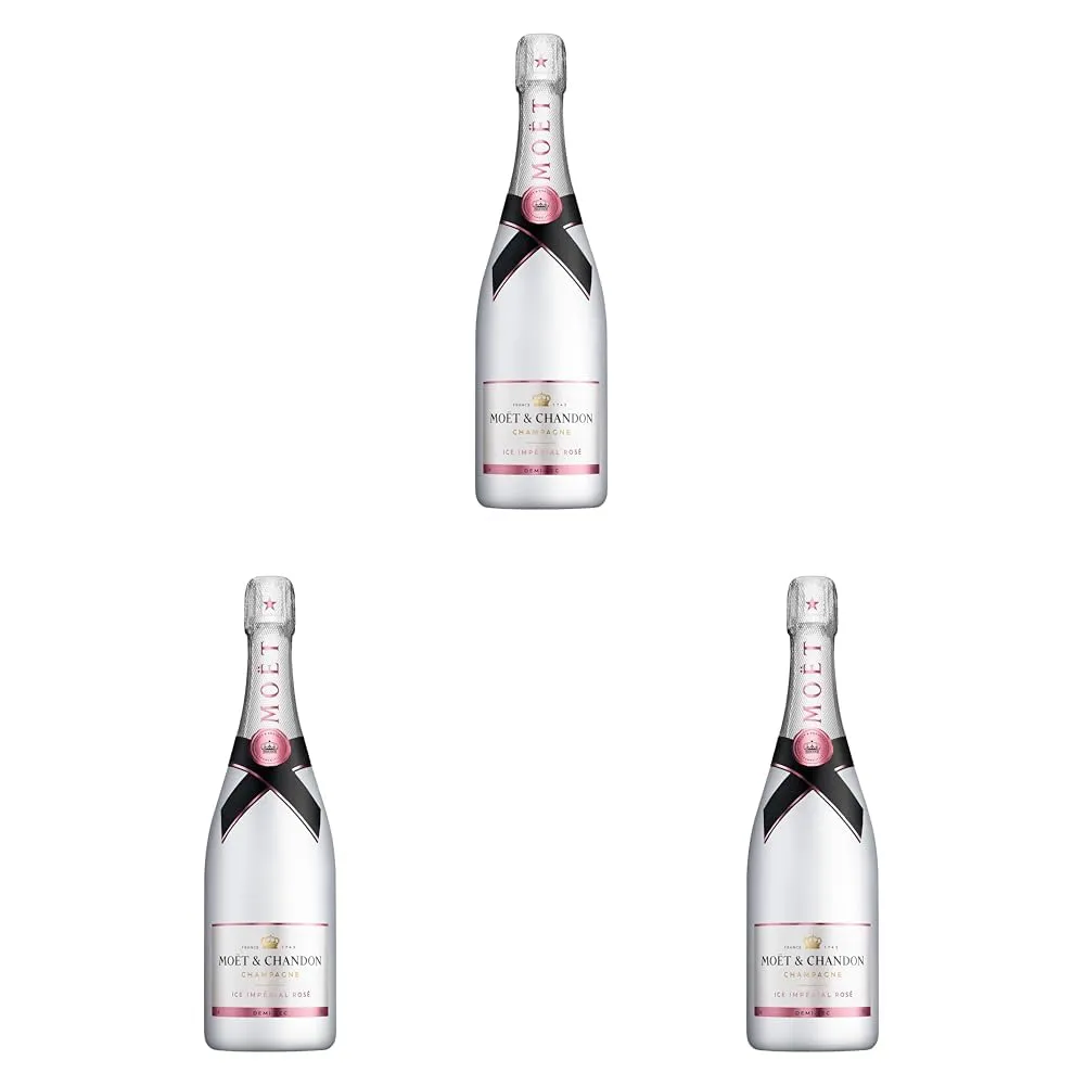 Moët & Chandon Ice Impérial Rosé Demi-Sec (Confezione da 3)