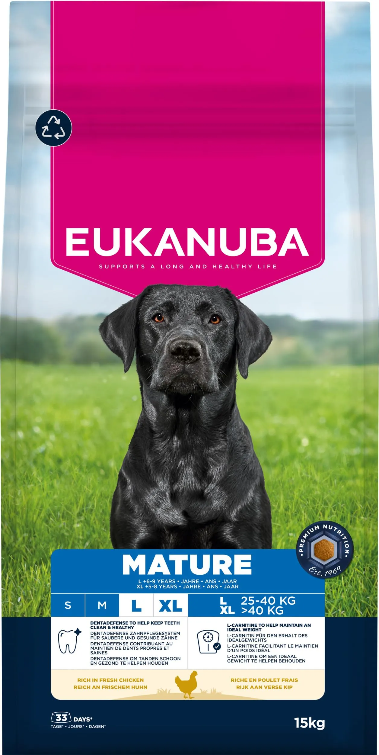 Eukanuba Mature Adult Large Breed Pollo Fresco 15kg
