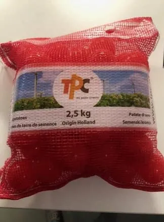 Patata da Semina Viola Varietà Bergerac - Calibro 25/28 - Sacchetto da 2.5 kg