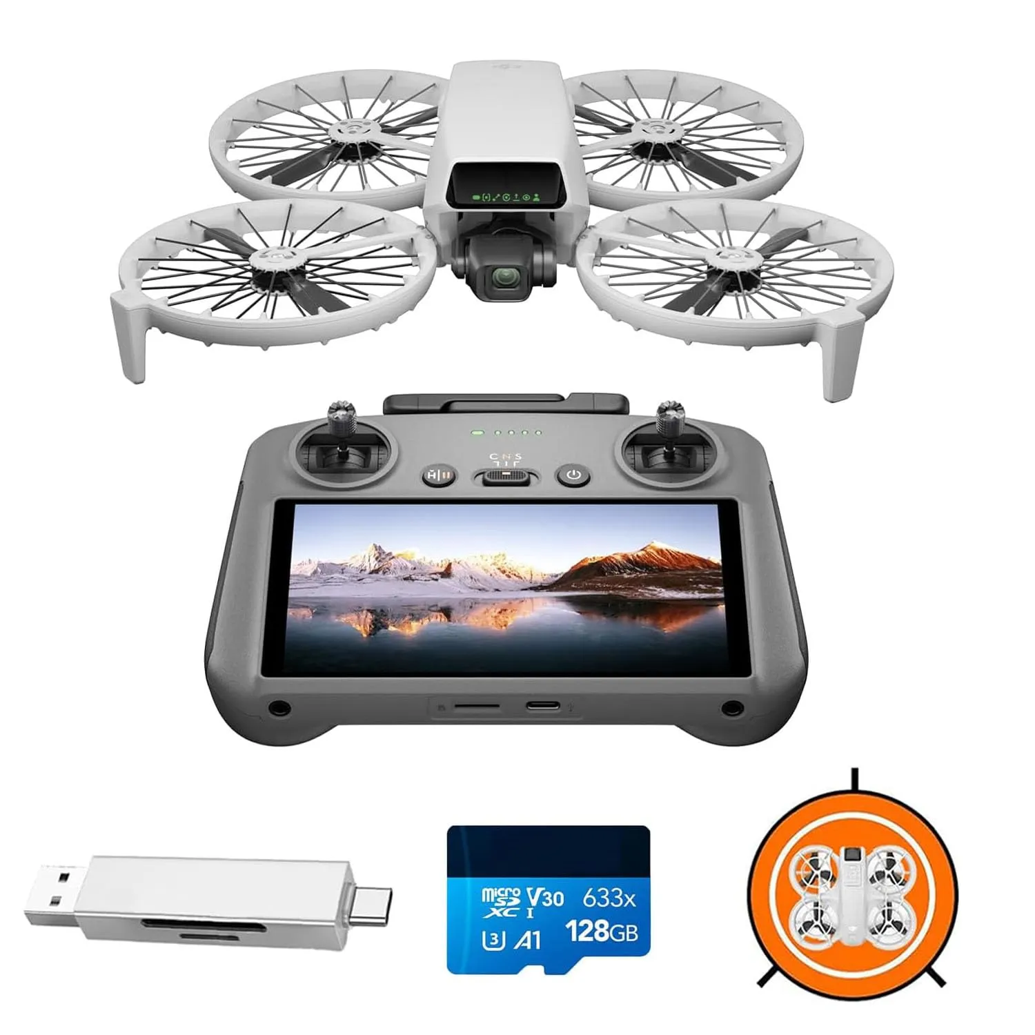 DJI Flip (RC2 con schermo) Bundle