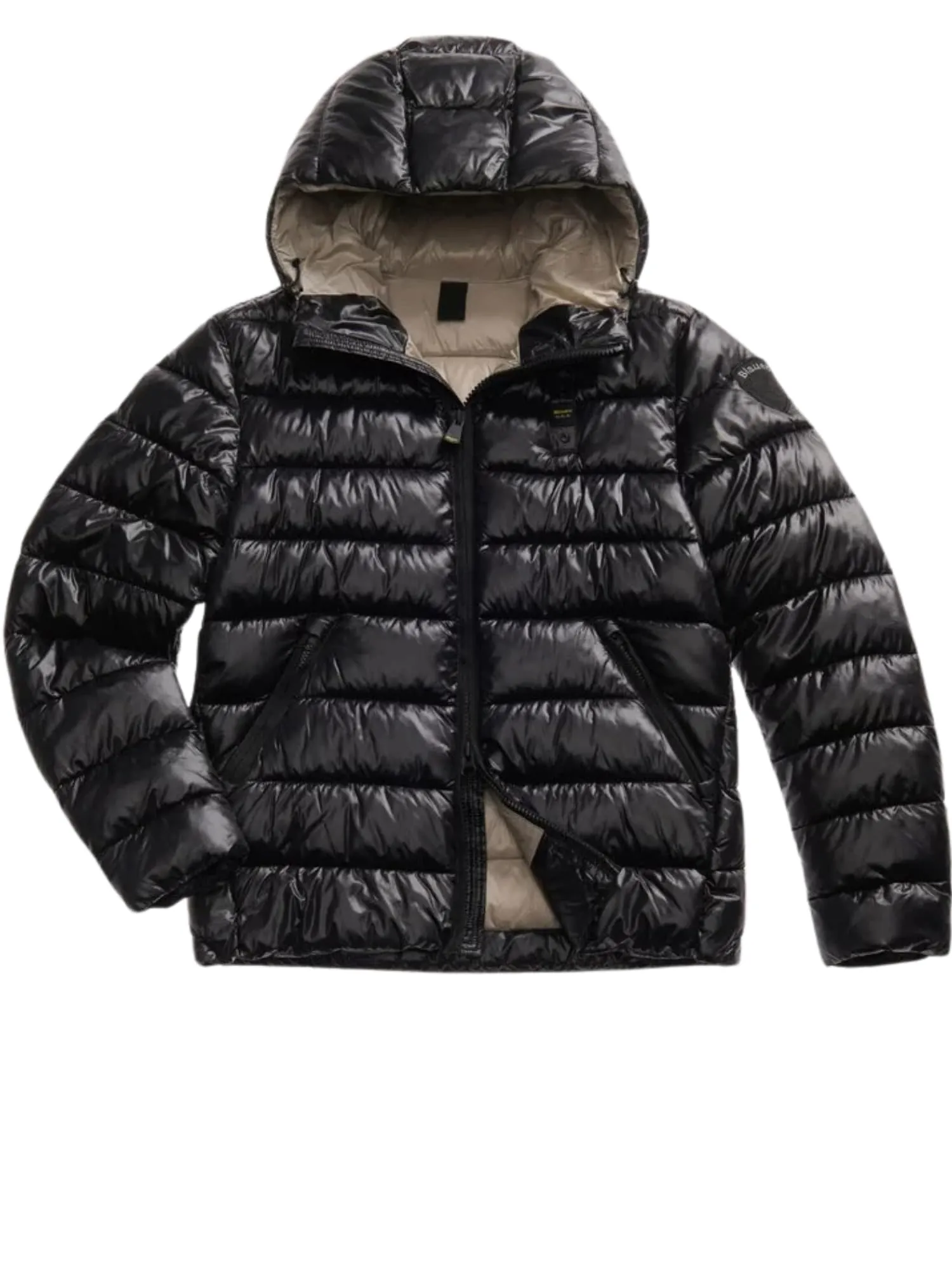 Blauer Giubbetto Piumino Ecologico Adams USA Nero