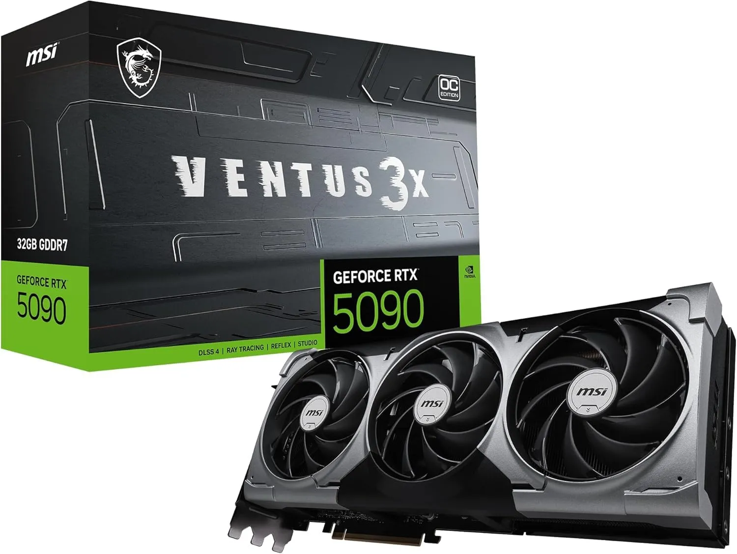 MSI GeForce RTX 5090 VENTUS 3X OC 32GB GDDR7