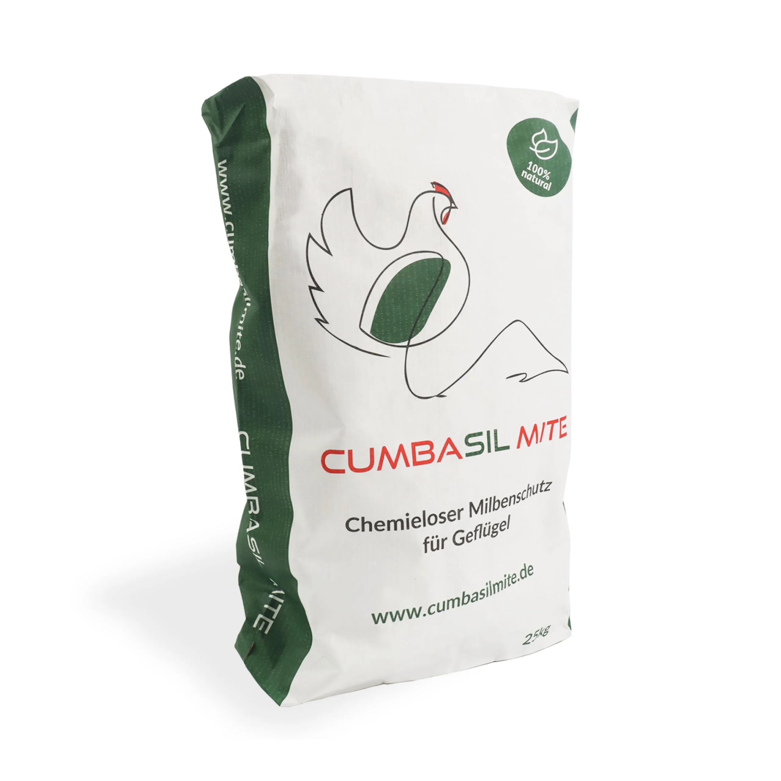 Cumbasil Bagno di Polvere Antiacaro per Polli 25kg