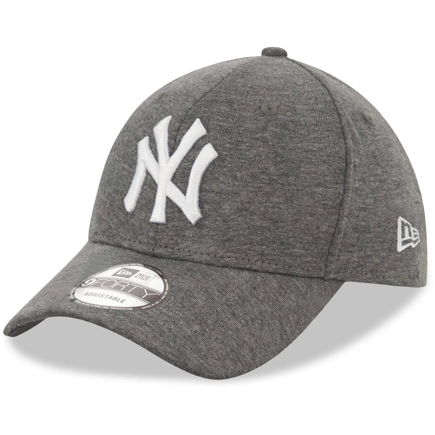 New Era Cappellino York Yankees MLB Jersey Essentials Grey 9Forty Adjustable