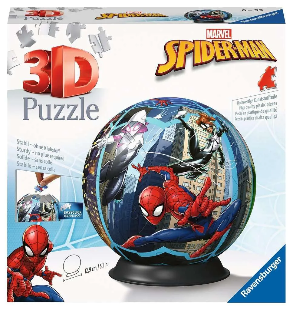 Ravensburger Puzzle 3D Ball Spiderman