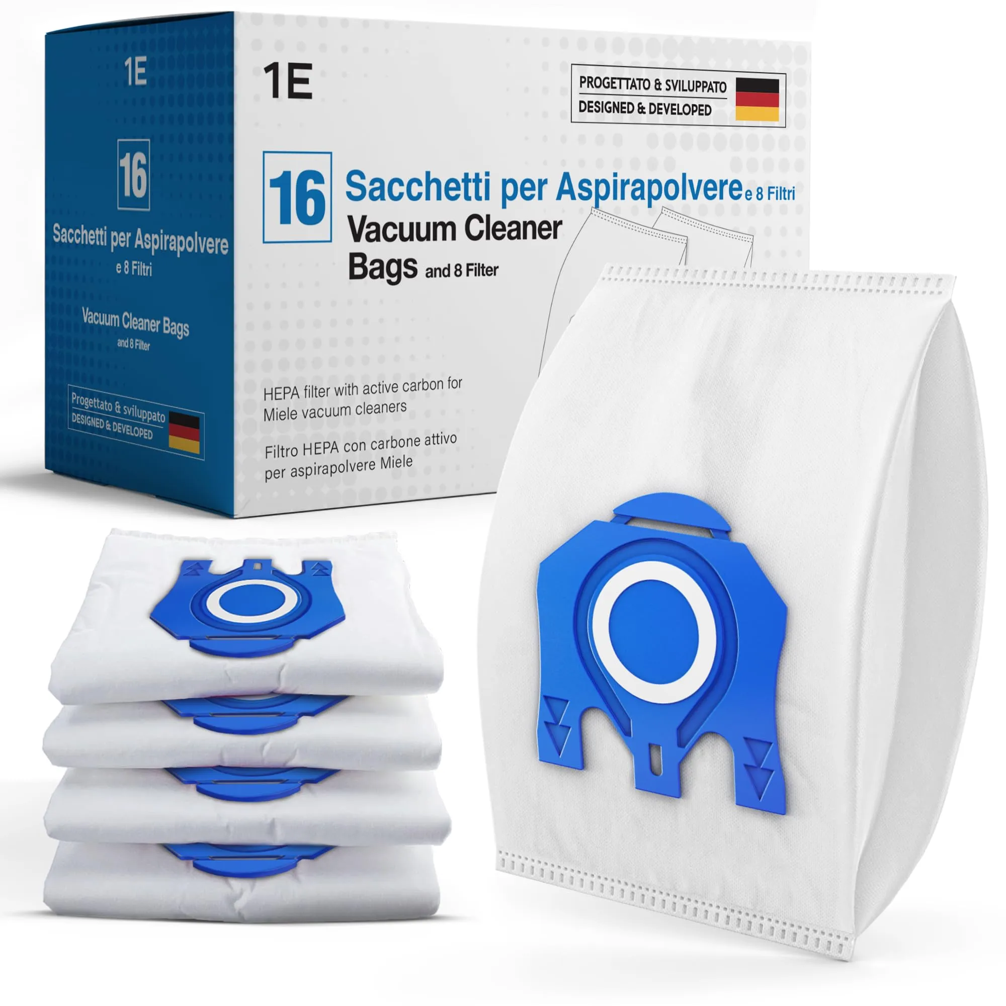 Sacchetti Aspirapolvere Miele GN - Kit Completo con Filtri
