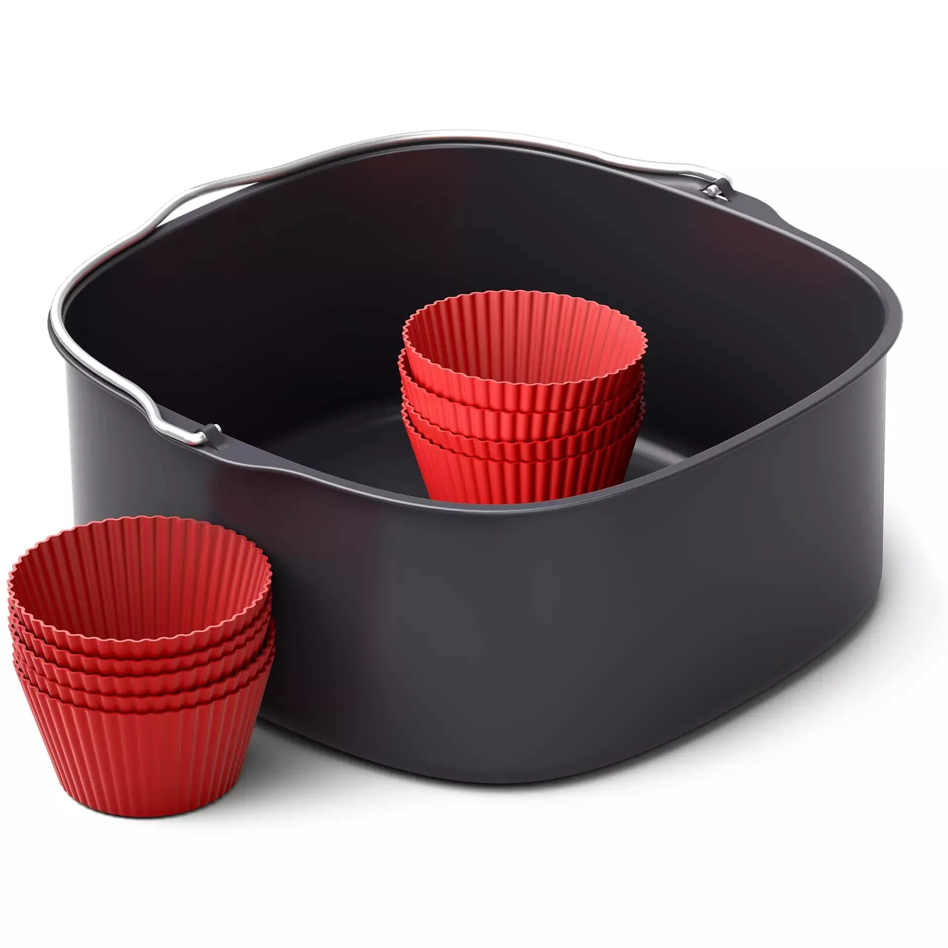 Philips Airfryer Baking Kit XXL - Accessorio Forno con Pirottini in Silicone