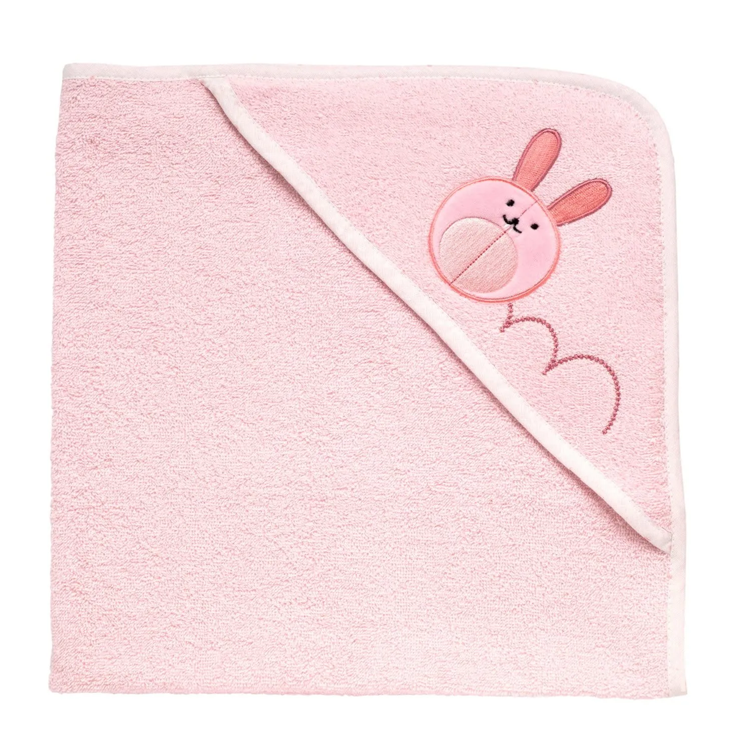 Chicco Asciugamano con Cappuccio Coniglietto Rosa