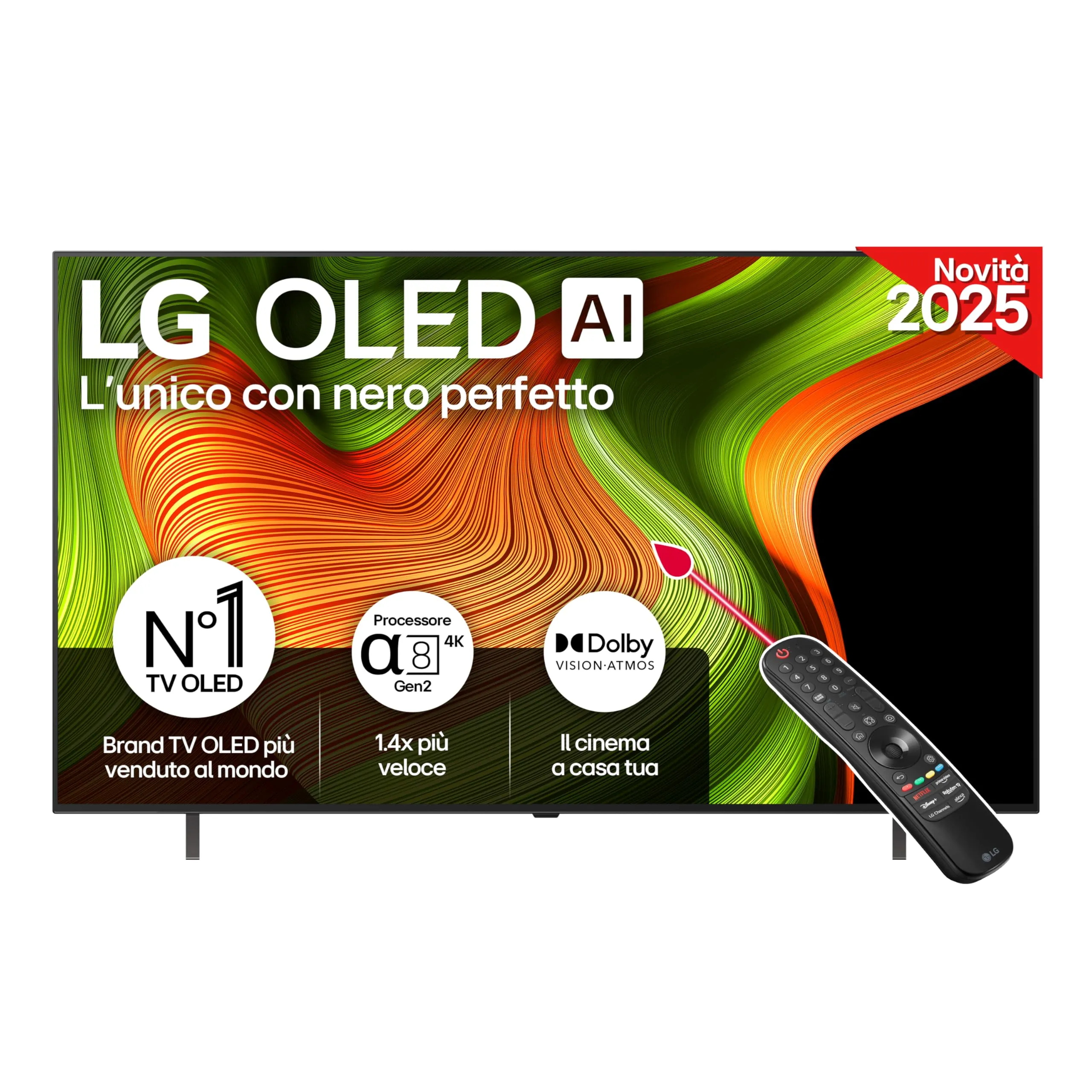 LG OLED AI B5 TV 65 pollici OLED65B56LA 2025