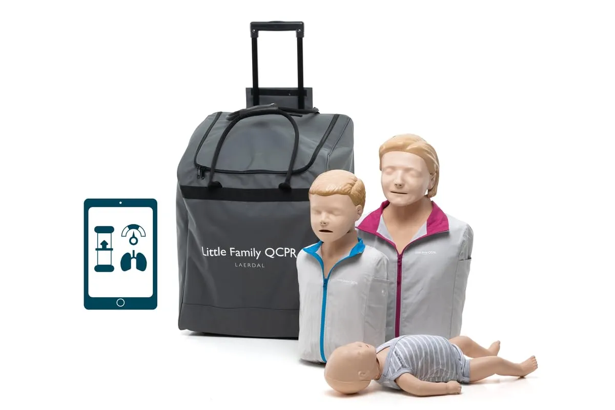 LAERDAL Little Family Pack QCPR - Set Completo Manichini Addestramento RCP