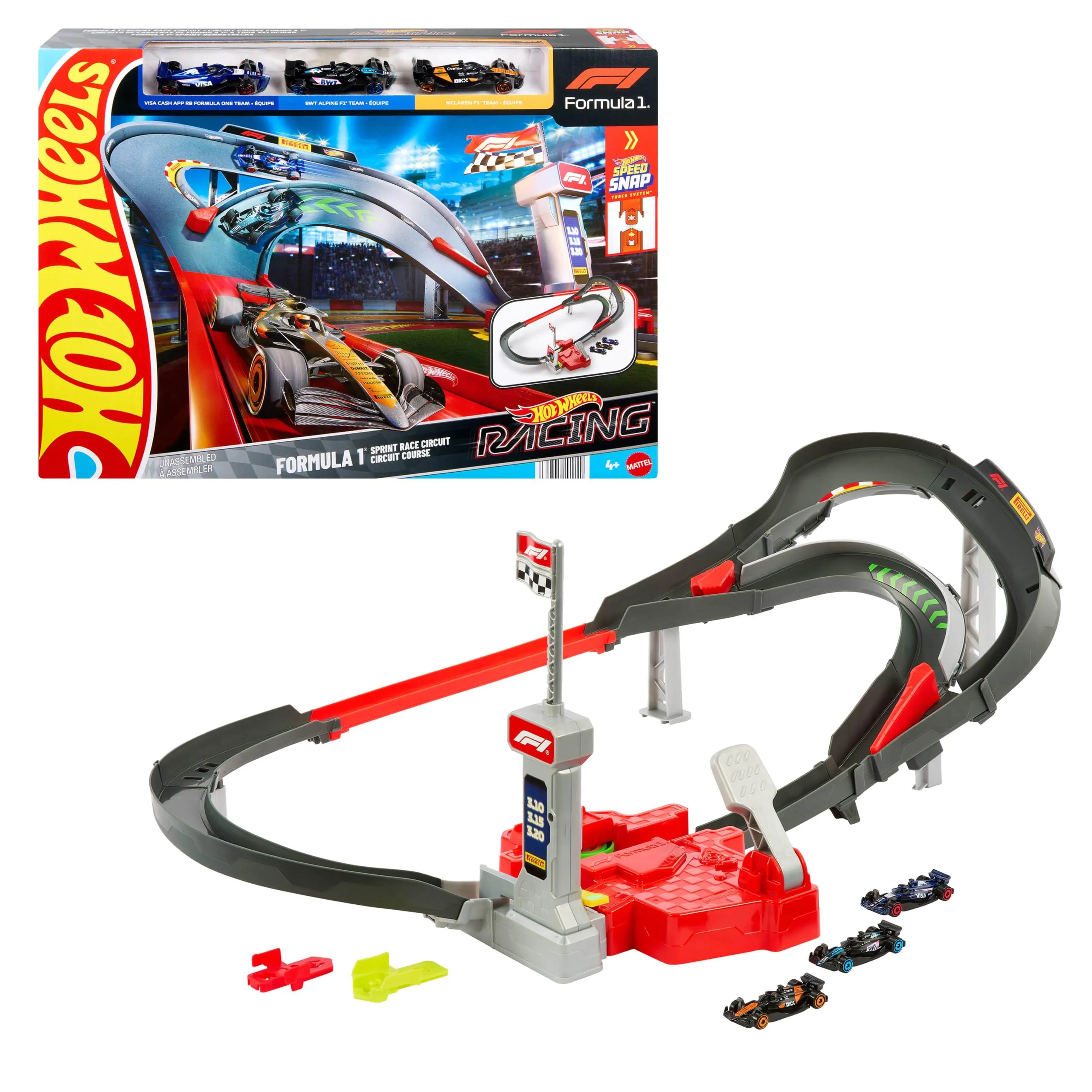 Hot Wheels Racing - Circuito Sprint Formula 1