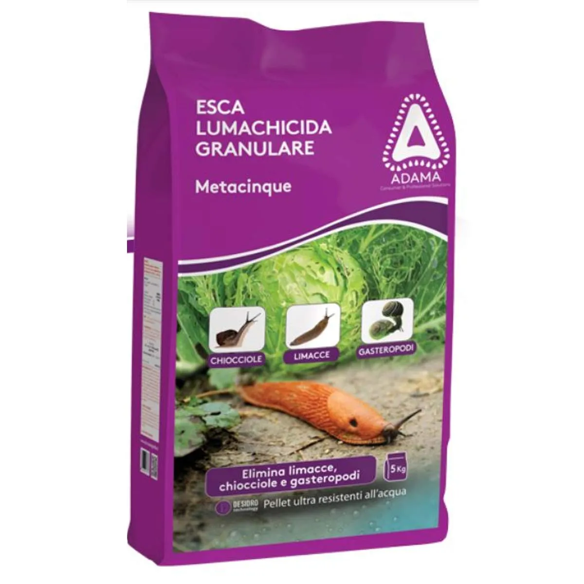 Adama Metacinque Esca Lumachicida Granulare 5 kg