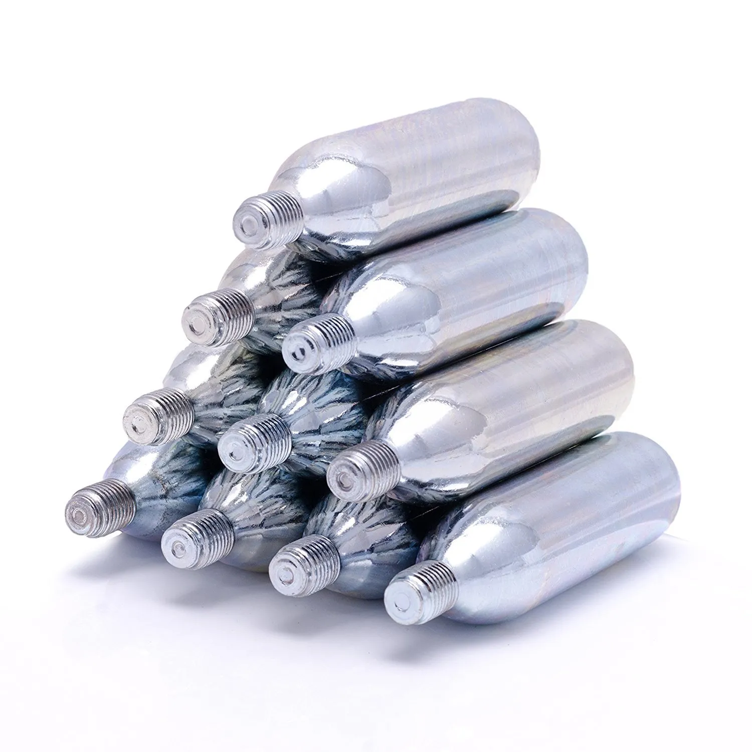 Restube Cartucce CO2 16g con Filettatura - Set da 10 Pezzi