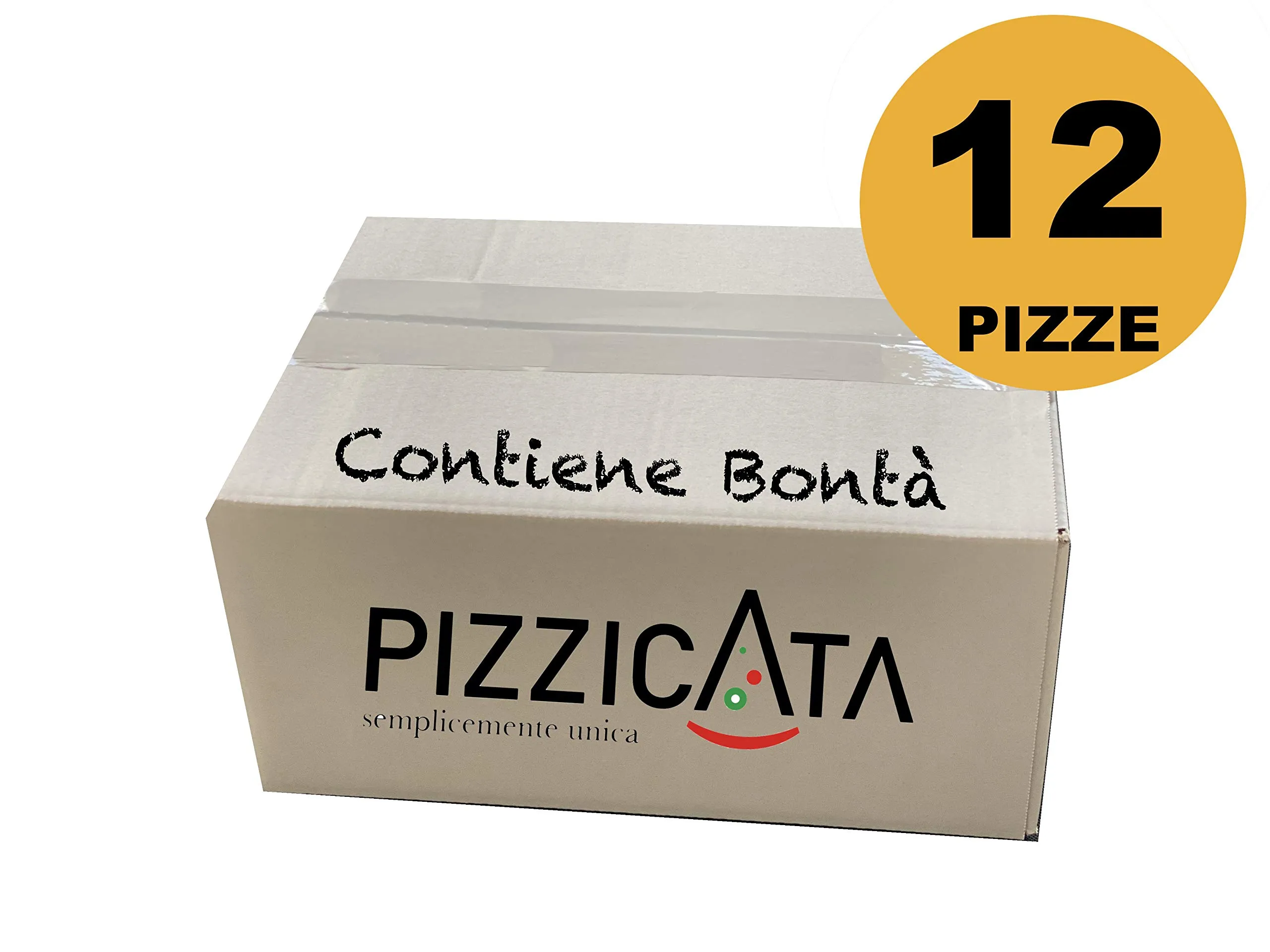 Pinsa Romana Artigianale Pizzicata - Box da 12 pezzi