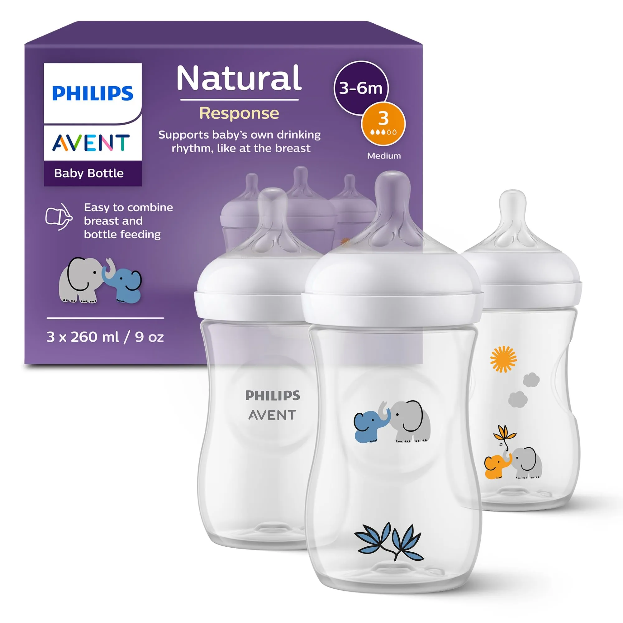 Philips Avent Natural Response Set Regalo Neonato SCY903/63