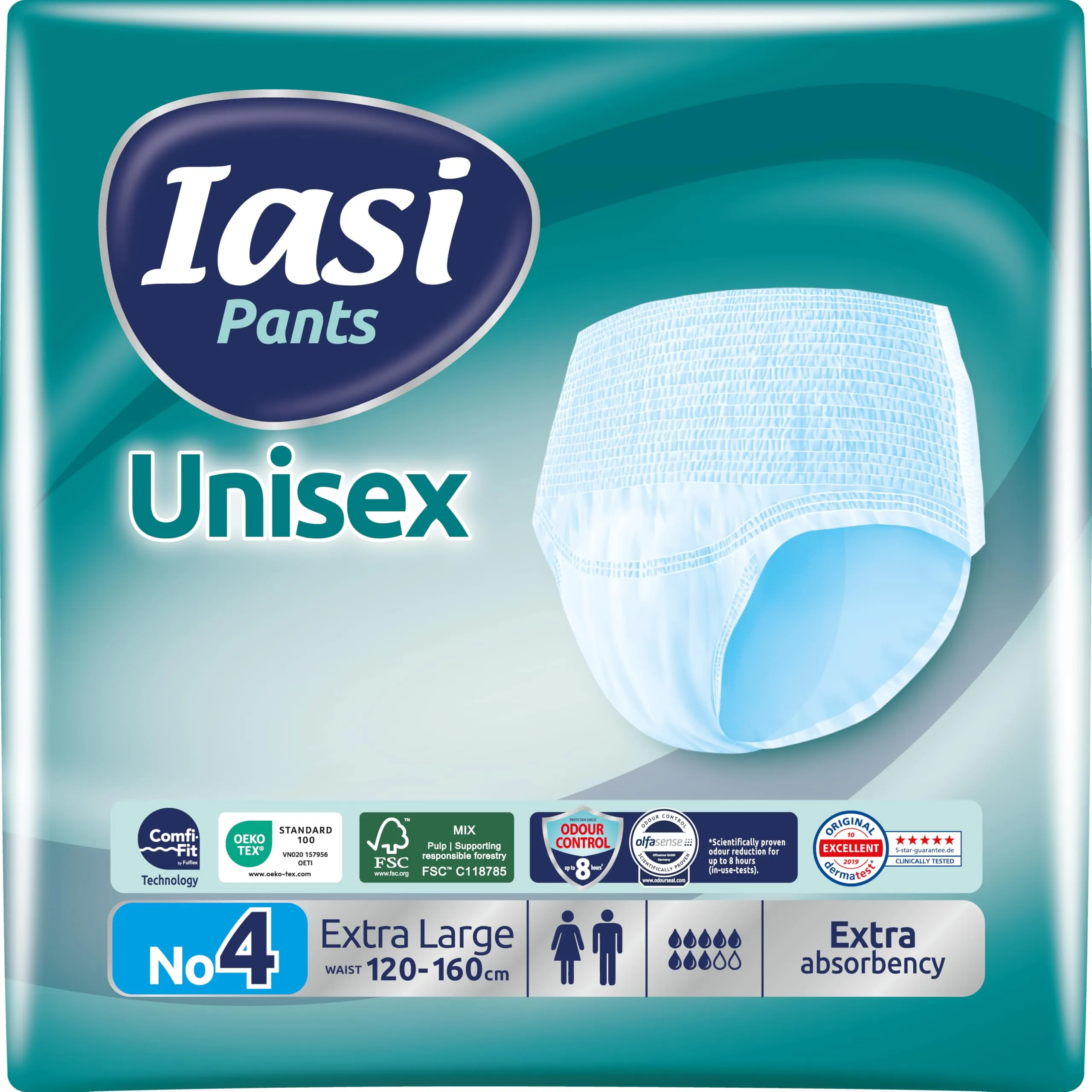 IASI Pants UNISEX Alta Protezione XL (10 unità)