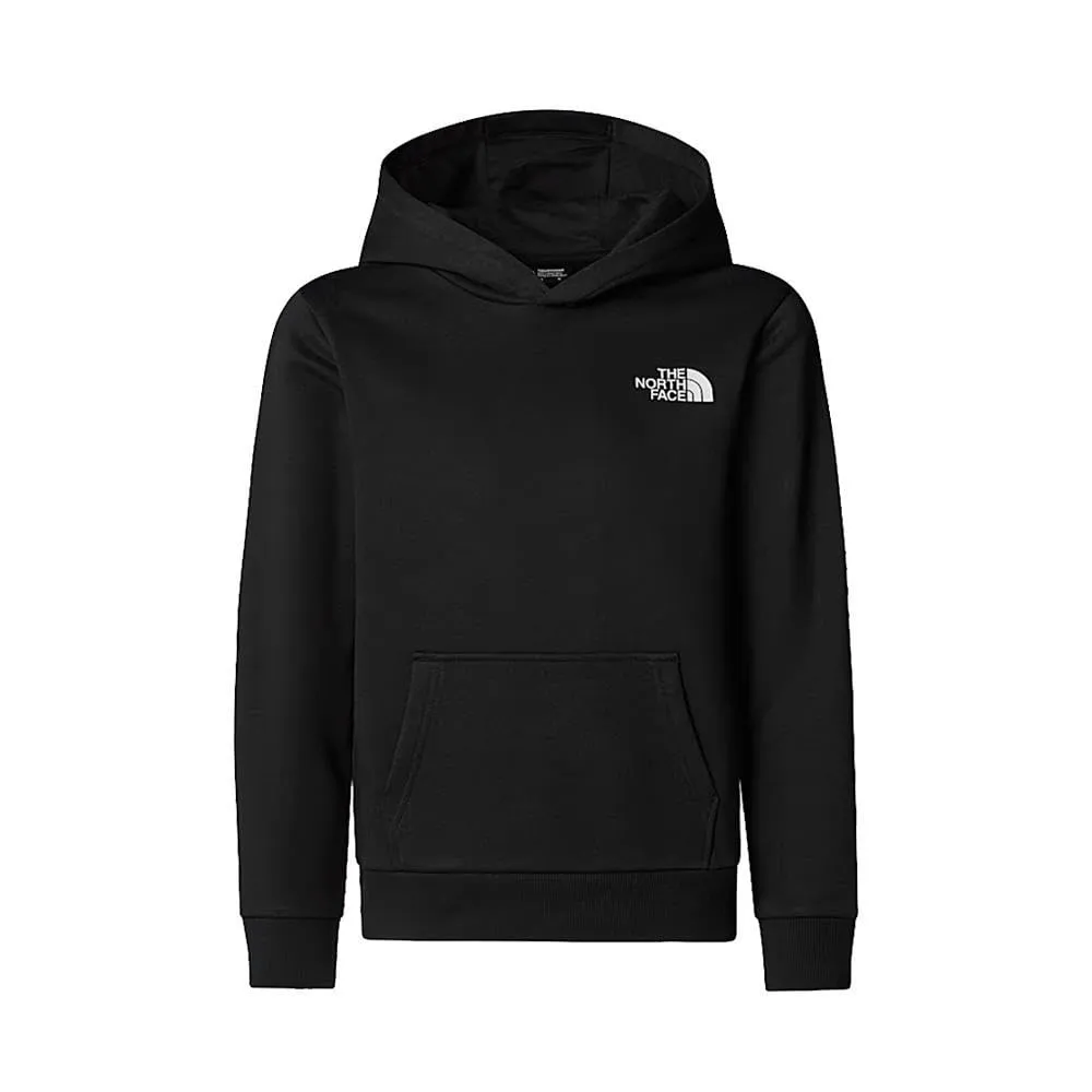THE NORTH FACE Teen Simple Dome Hoodie - Felpa con Cappuccio Unisex Bambino Nera