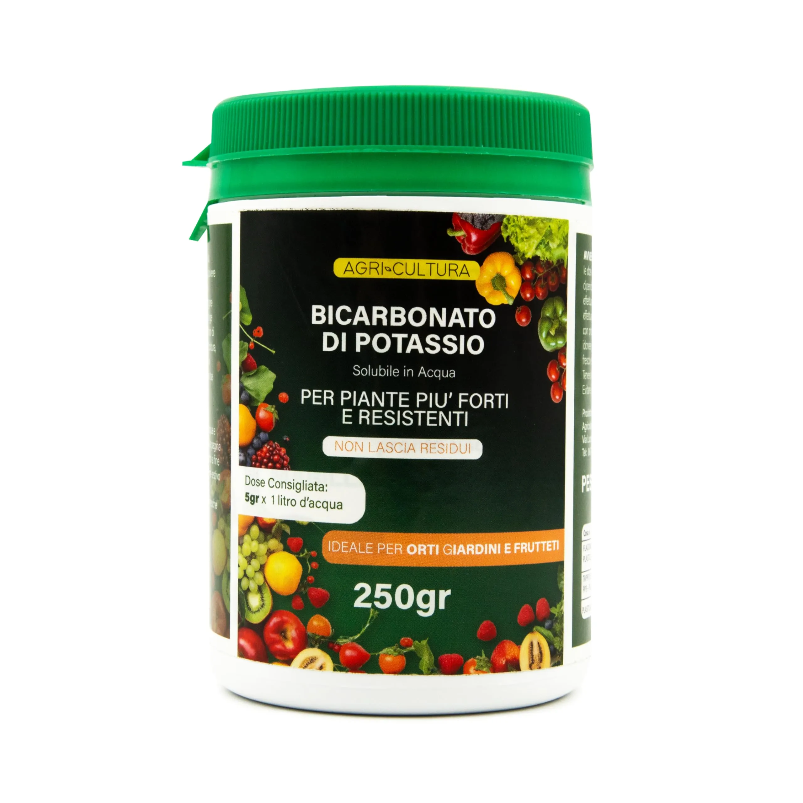 AGRI-CULTURA® | Bicarbonato di Potassio per Piante e Alberi da Frutto 250g