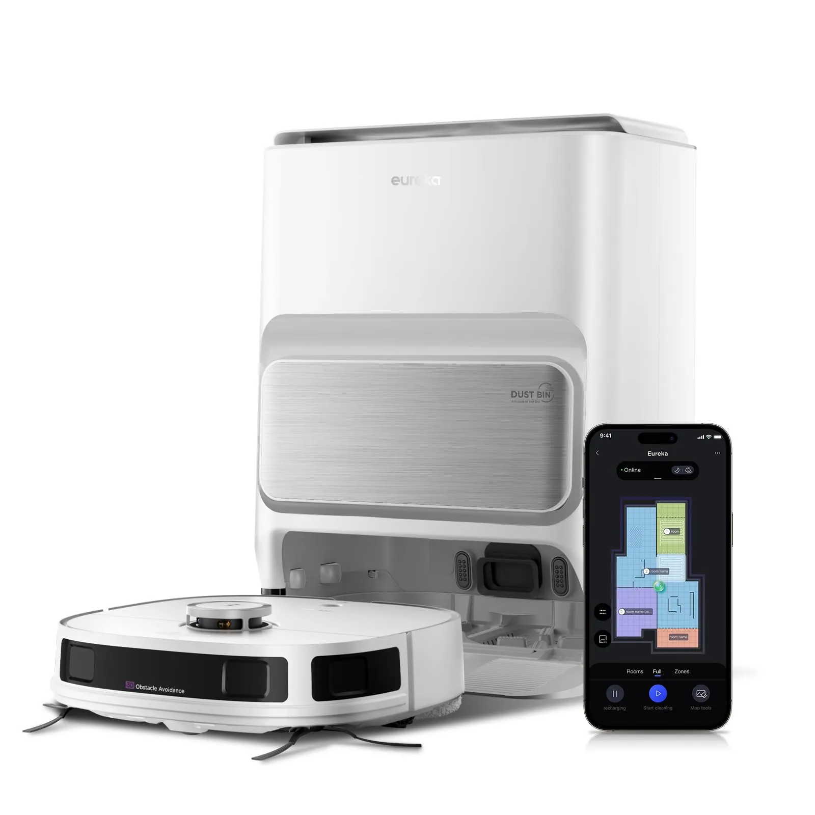 Eureka J12 Ultra: Robot Aspirapolvere e Lavapavimenti Intelligente