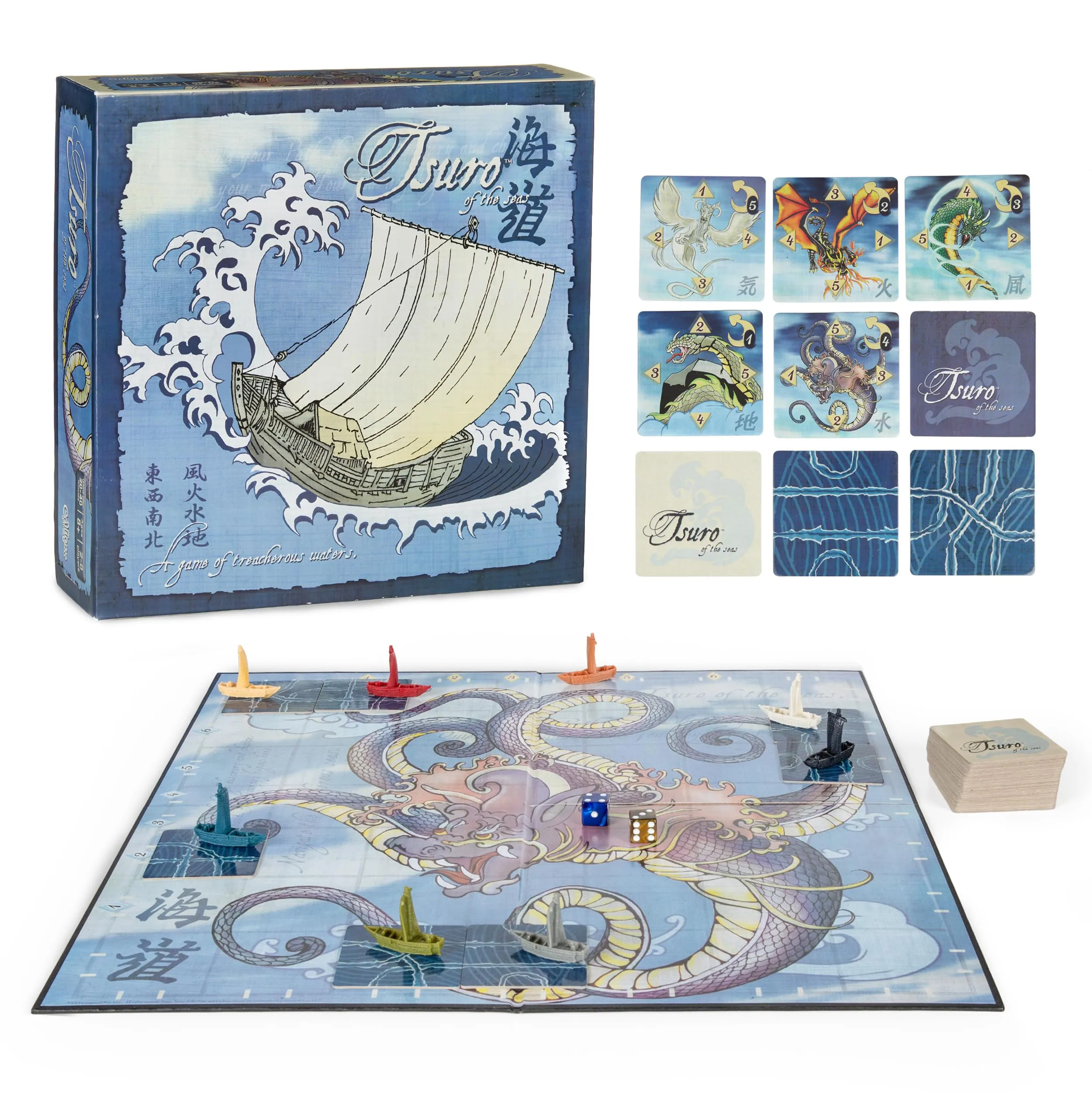 Calliope Giochi - Tsuro dei Mari: Solca gli Oceani in un'Avventura Strategica!