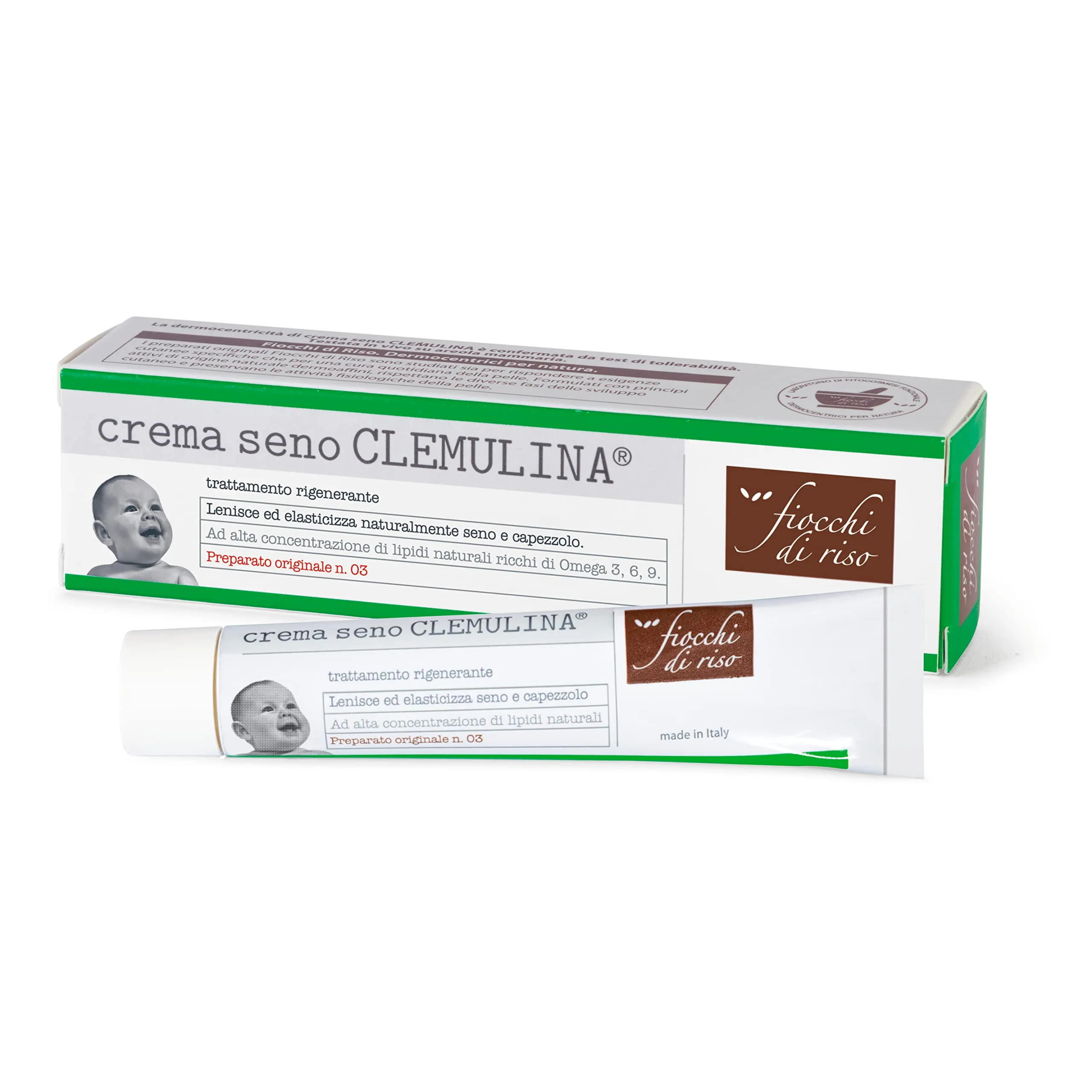 Crema Seno Clemulina Fiocchi di Riso 15ml