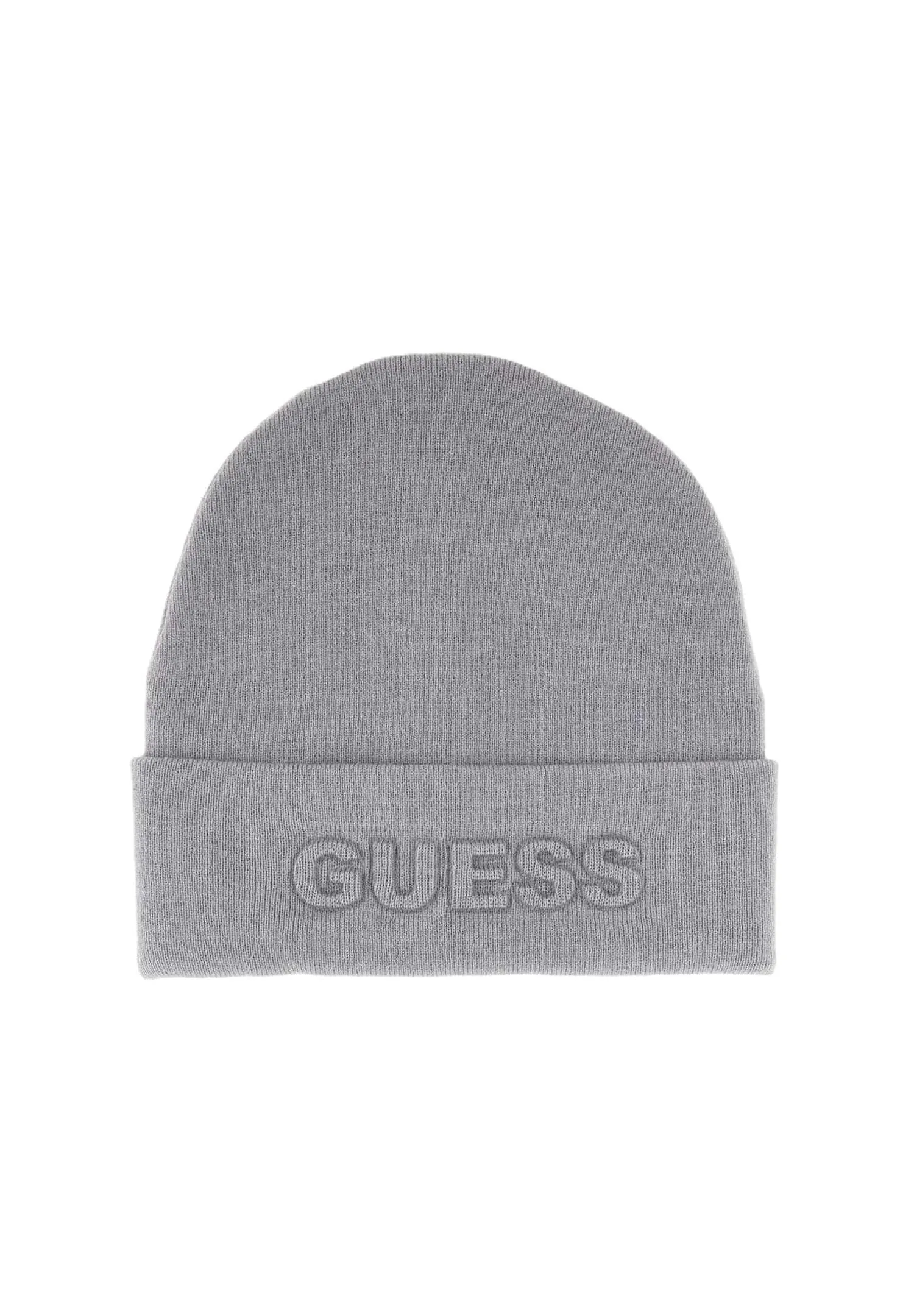 Guess Cappello Cuffia con Logo AW5179POL01 Grigio M