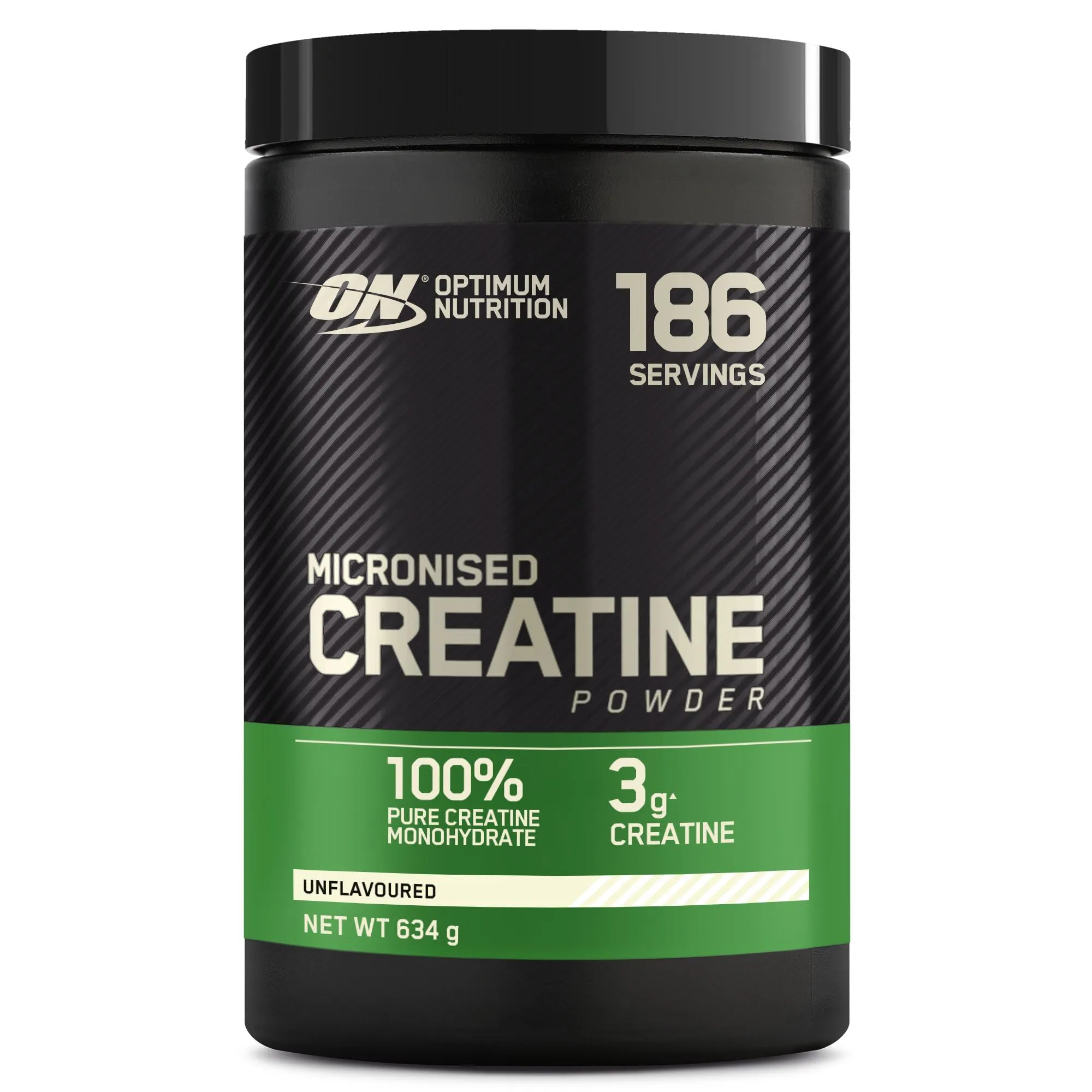 Optimum Nutrition Creatina Micronizzata in Polvere, Senza Aroma, 634g