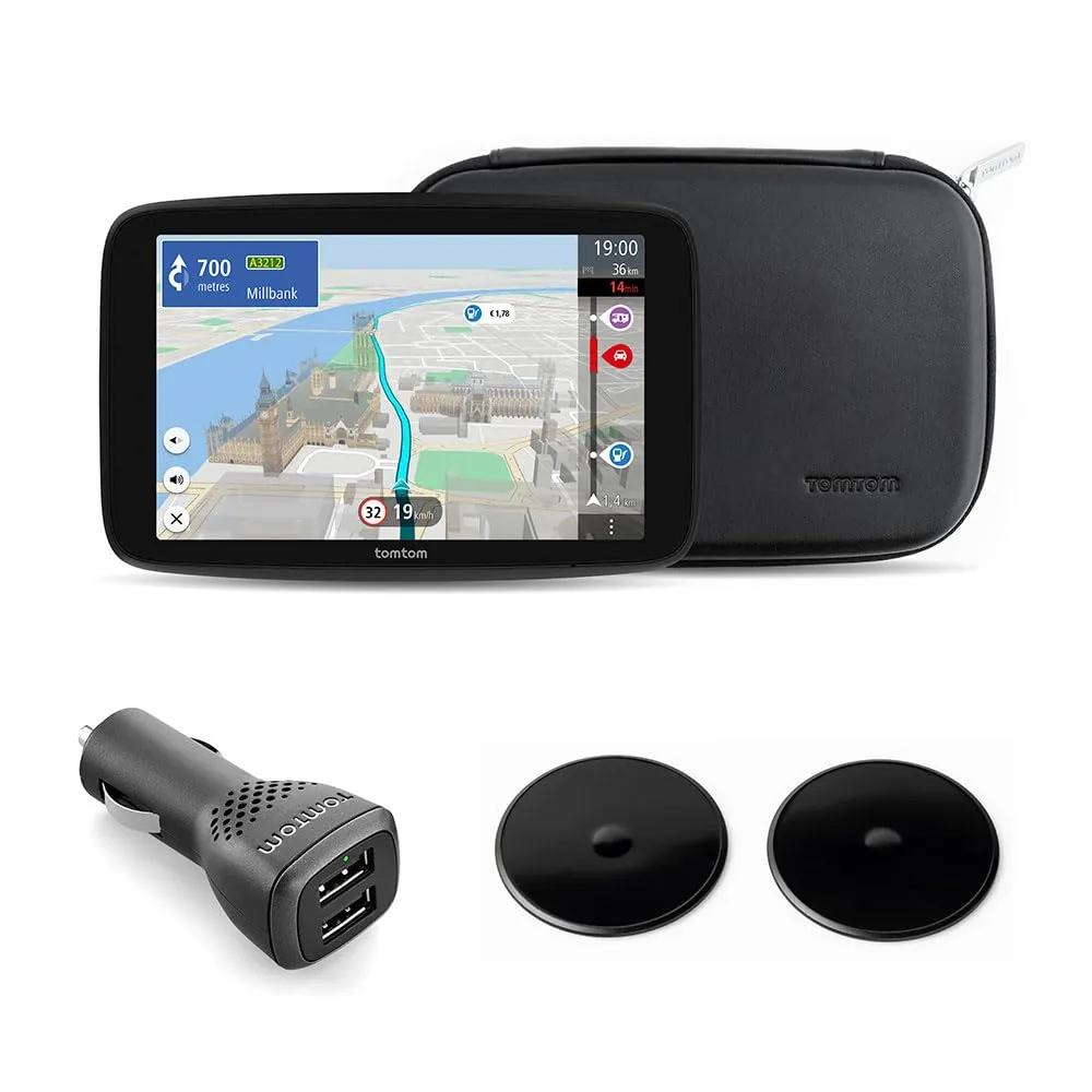 TomTom GO Camper Max 2a gen. Premium Pack: Navigatore GPS per Camper e Roulotte