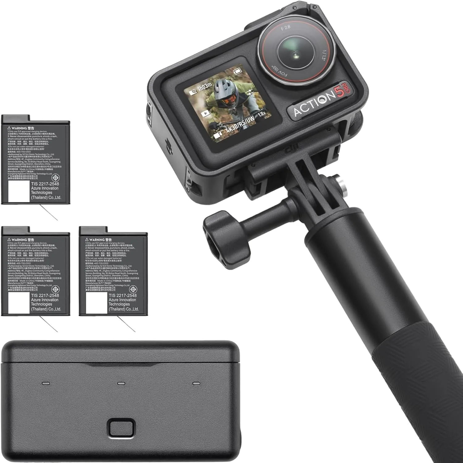 DJI Osmo Action 5 Pro Combo Adventure: L'Action Cam 4K Definitiva per Ogni Tua Avventura