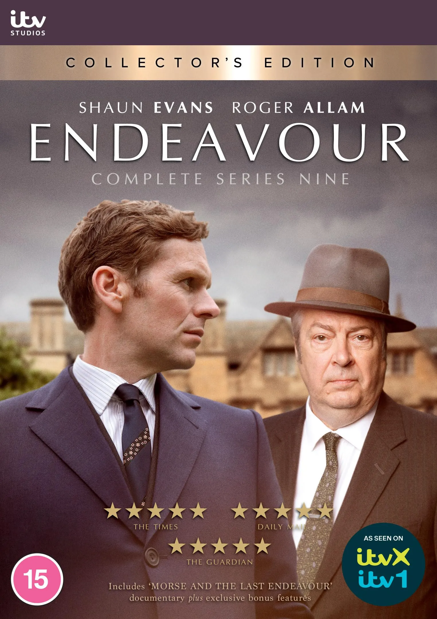 Endeavour: Series 9 (con Documentario) [DVD]