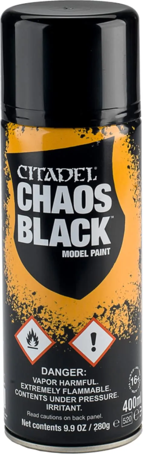 Games Workshop Citadel Chaos Black Spray