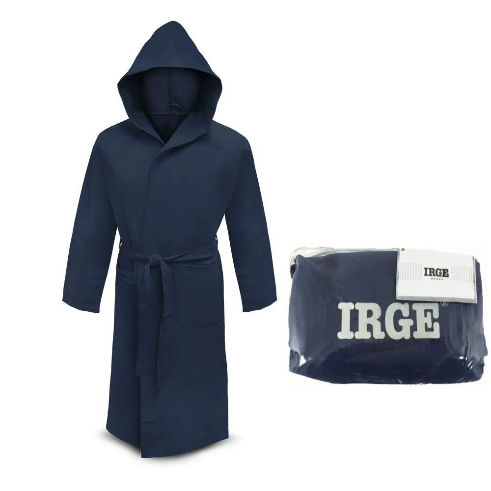 Accappatoio Irge in Microfibra con Cappuccio e Borsetta - Unisex