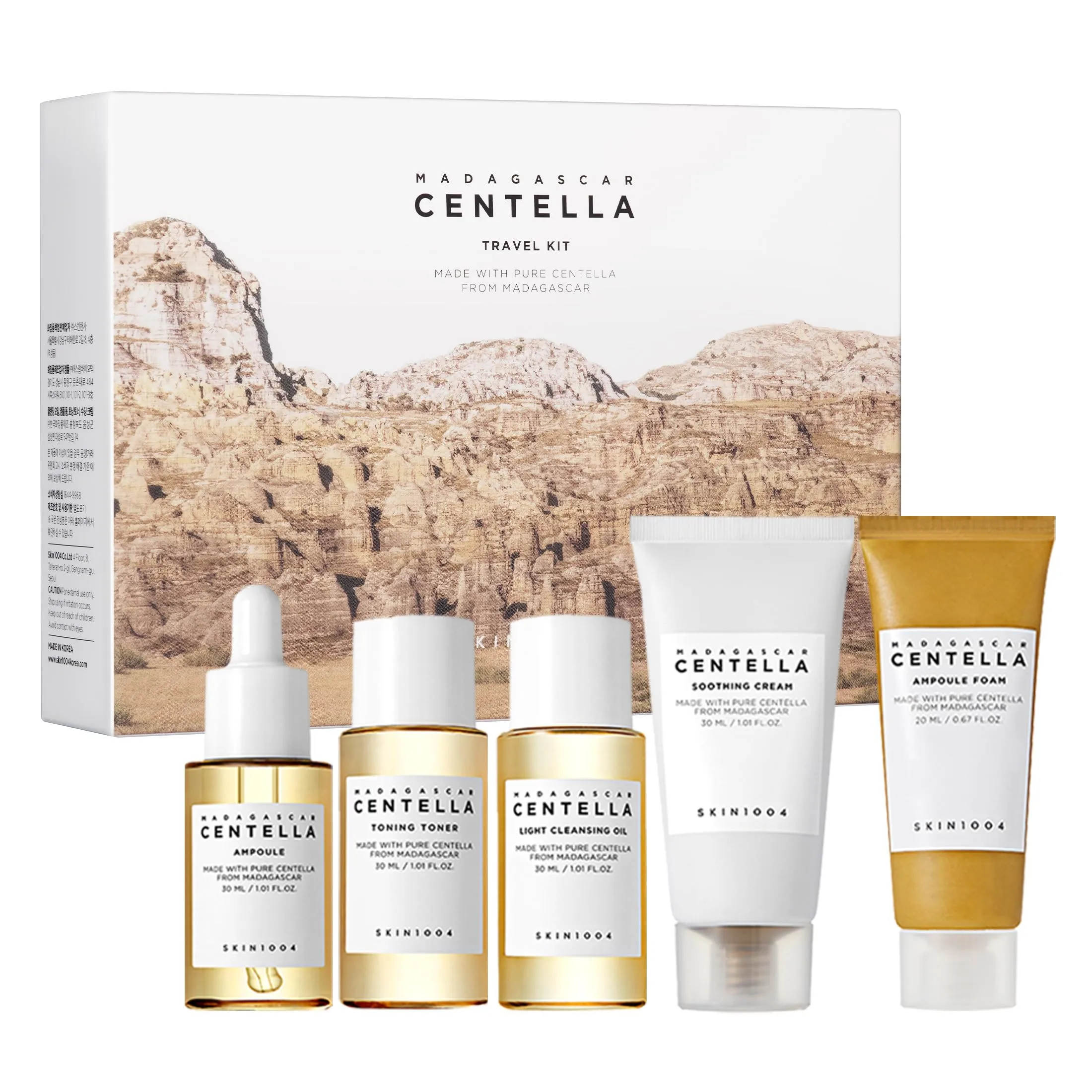 SKIN1004 Madagascar Centella Kit da Viaggio