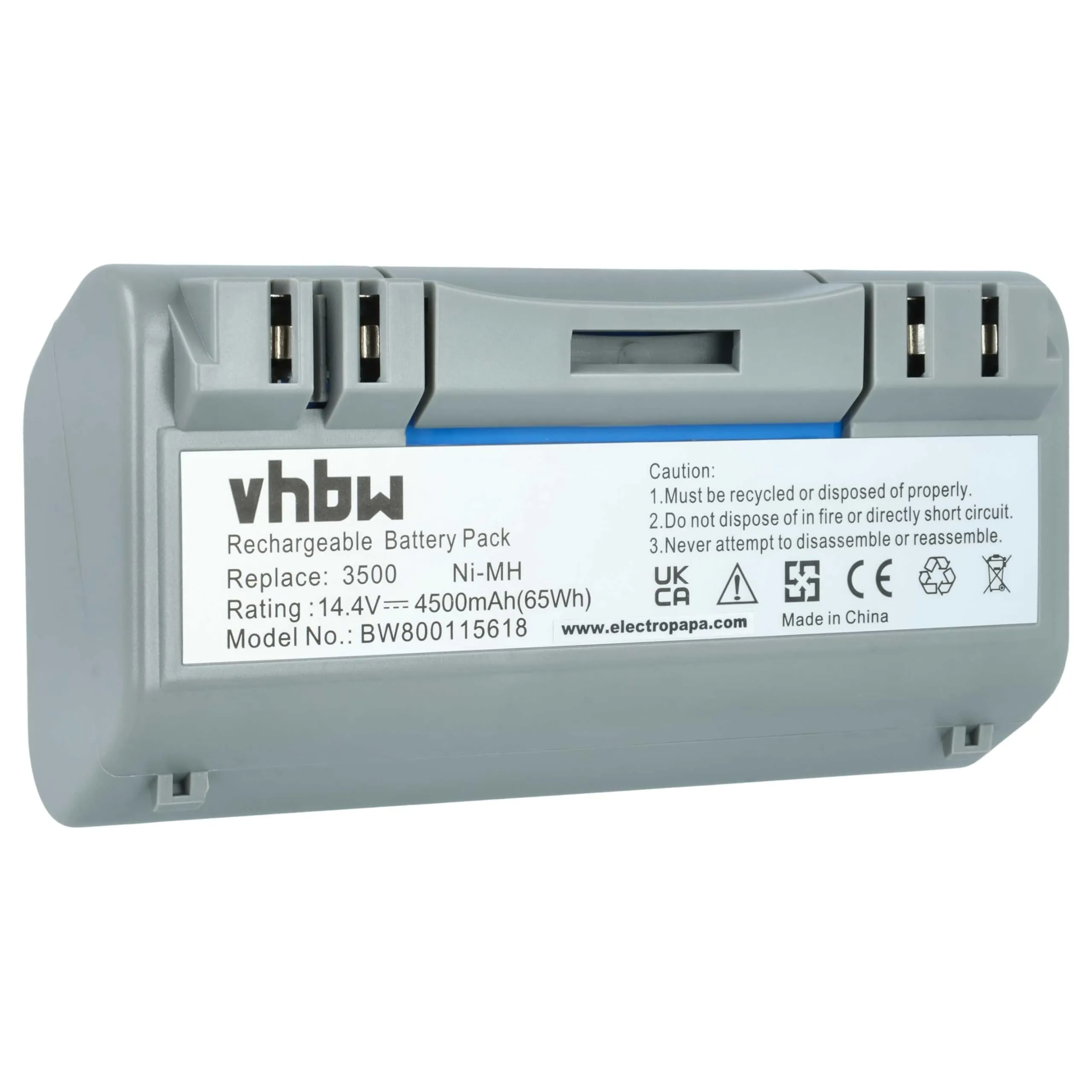 Batteria di ricambio vhbw per iRobot Scooba