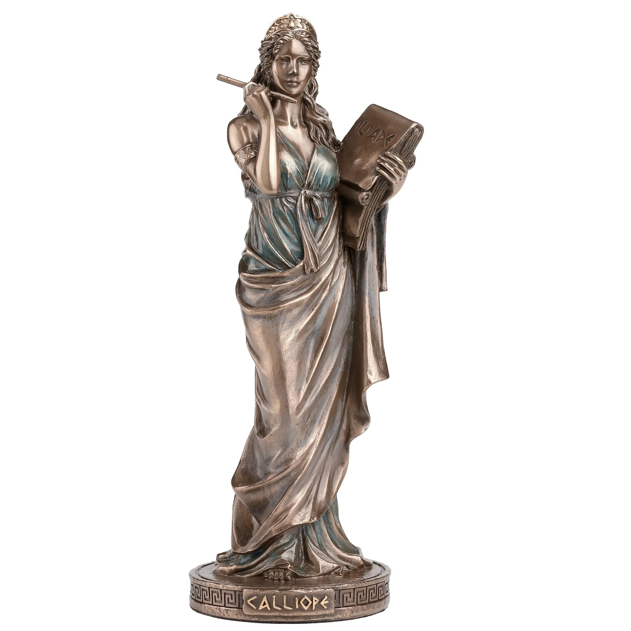Veronese Design - Scultura Calliope, Musa Greca dell'Epica