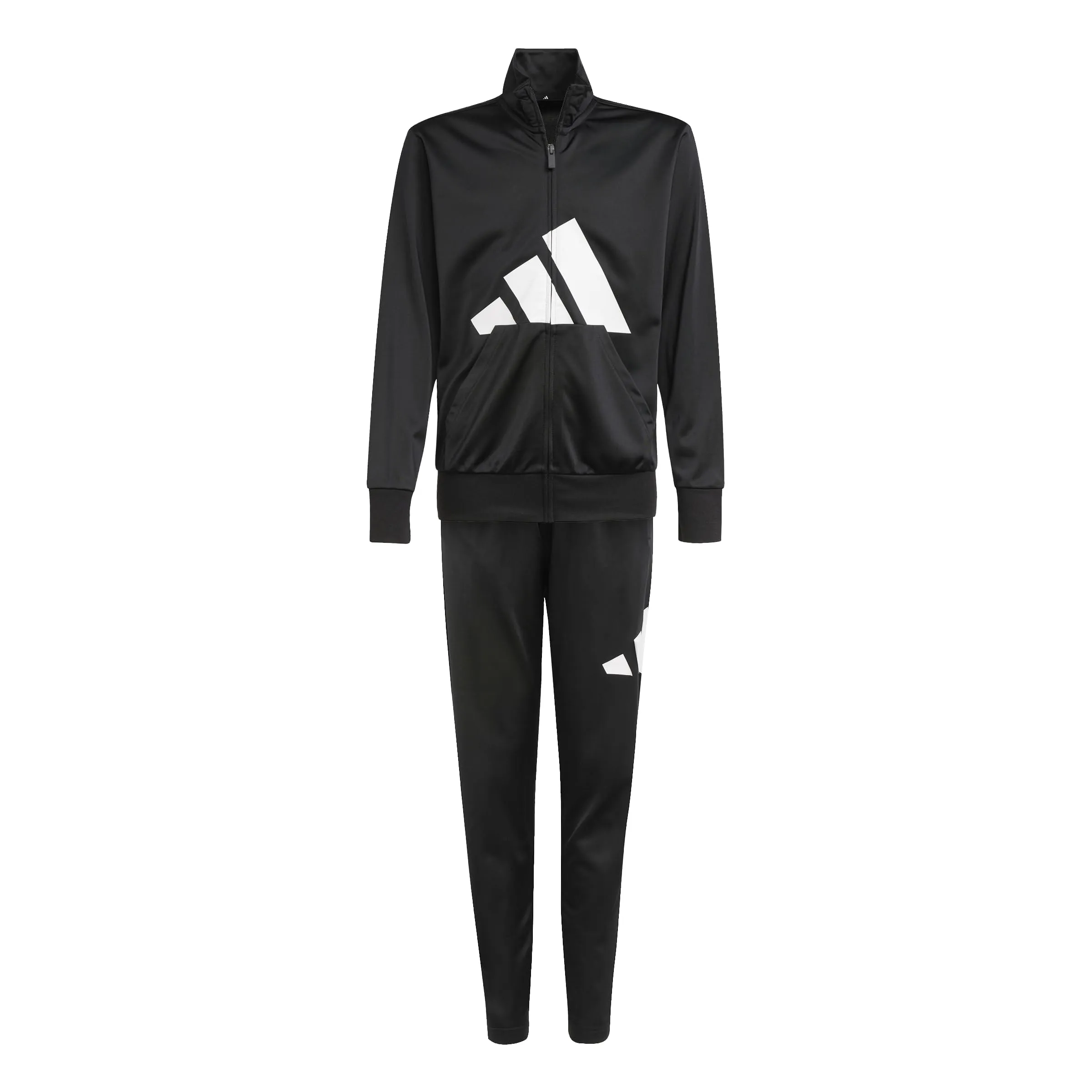Adidas Essentials Big Logo Climacool Tracksuit Unisex Bambini Nero/Bianco