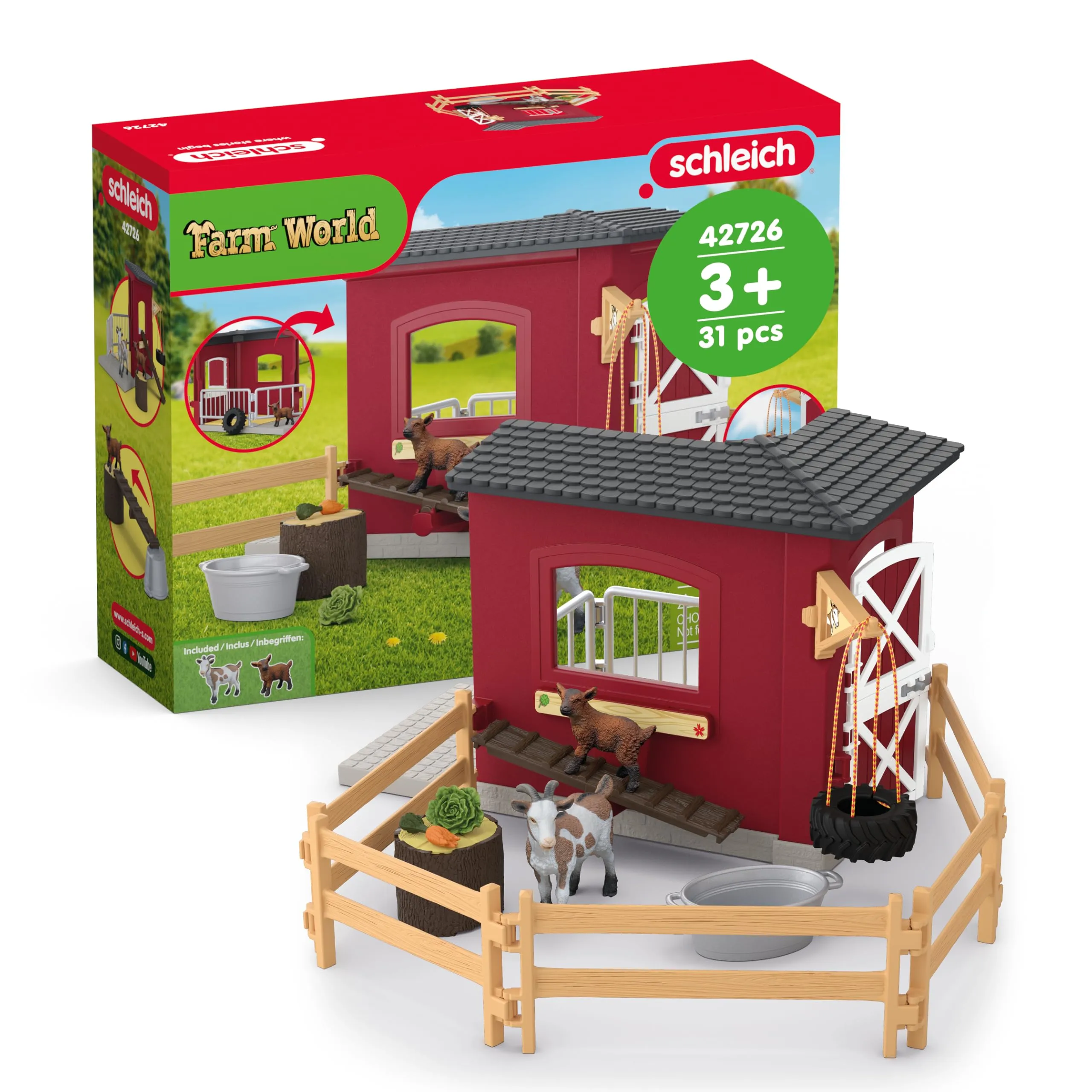 Schleich Farm World - Stalla delle Capre (42726)