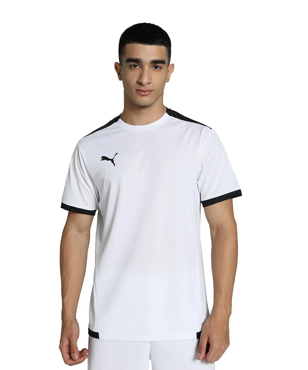 Puma teamLIGA Jersey, Puma White-Puma Black, M