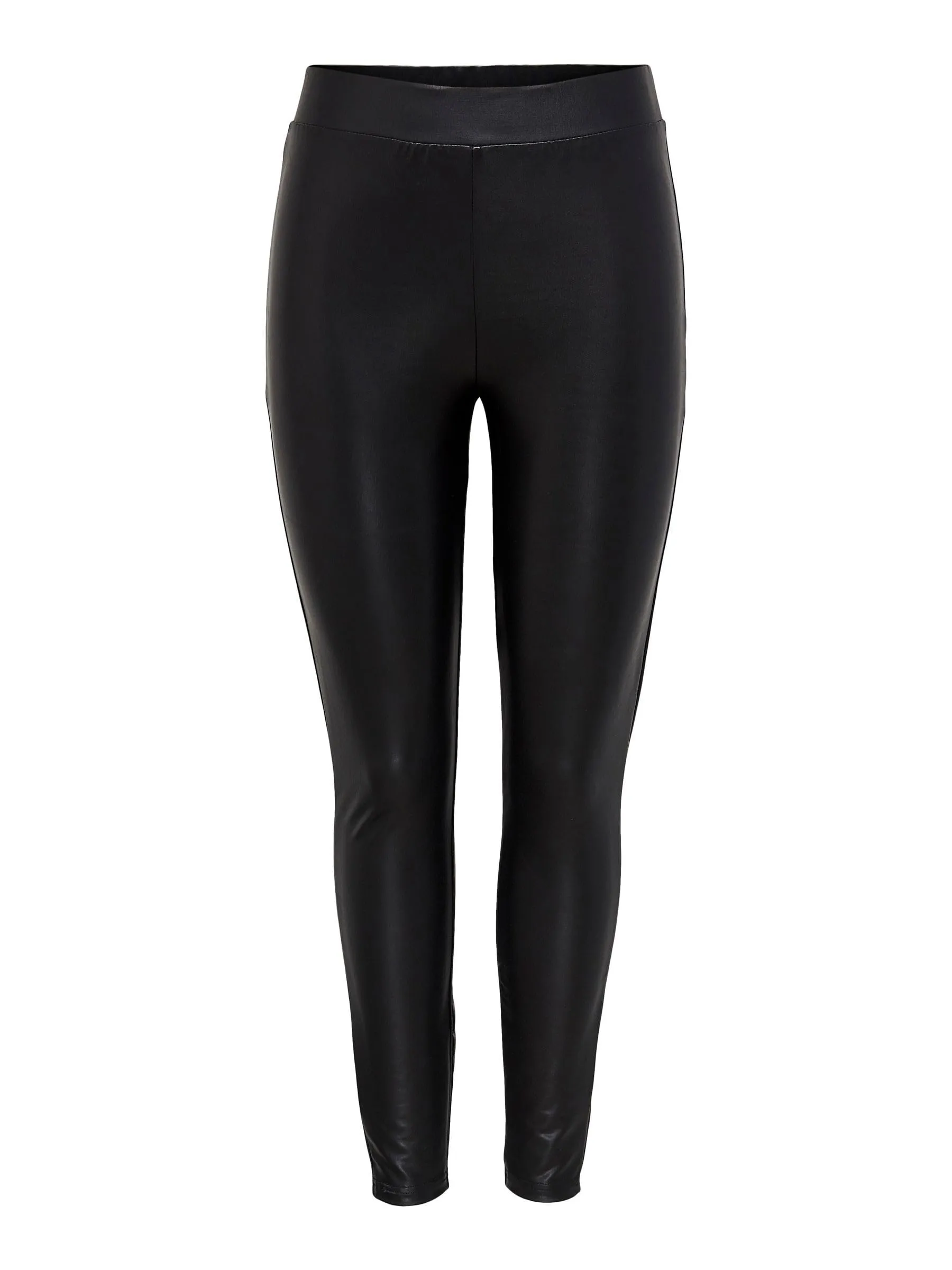 ONLY Cool Coated Legging Noos Leggings Donna, Nero