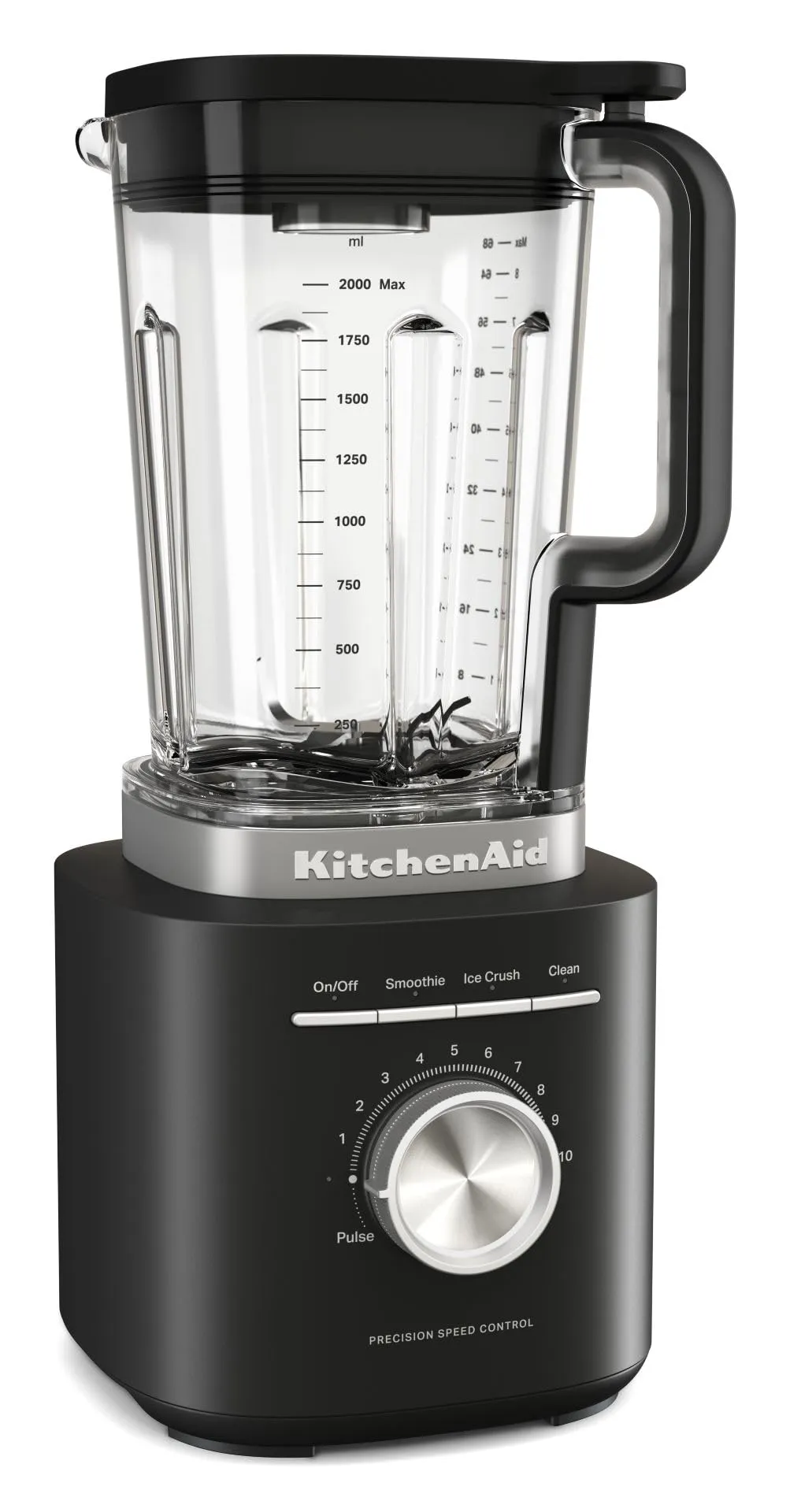 KitchenAid 5KSB20723EBM Frullatore Pure Power Nero Opaco
