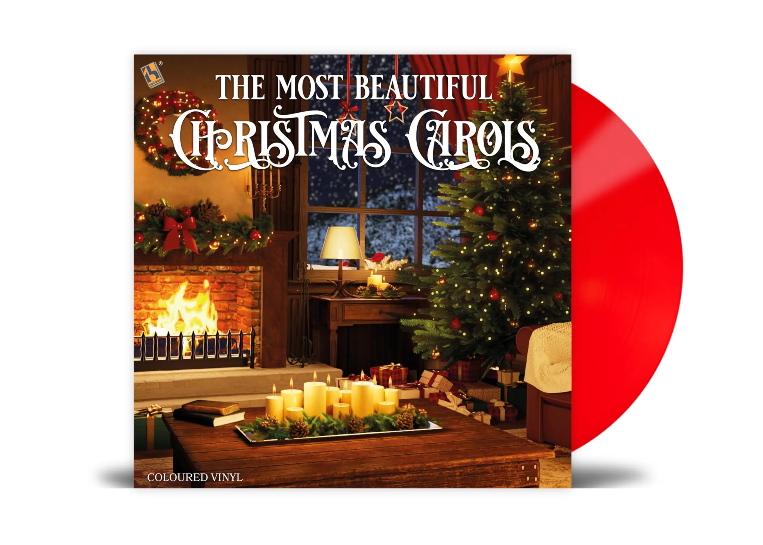 The Most Beautiful Christmas Carols Vinile Colorato Rosso