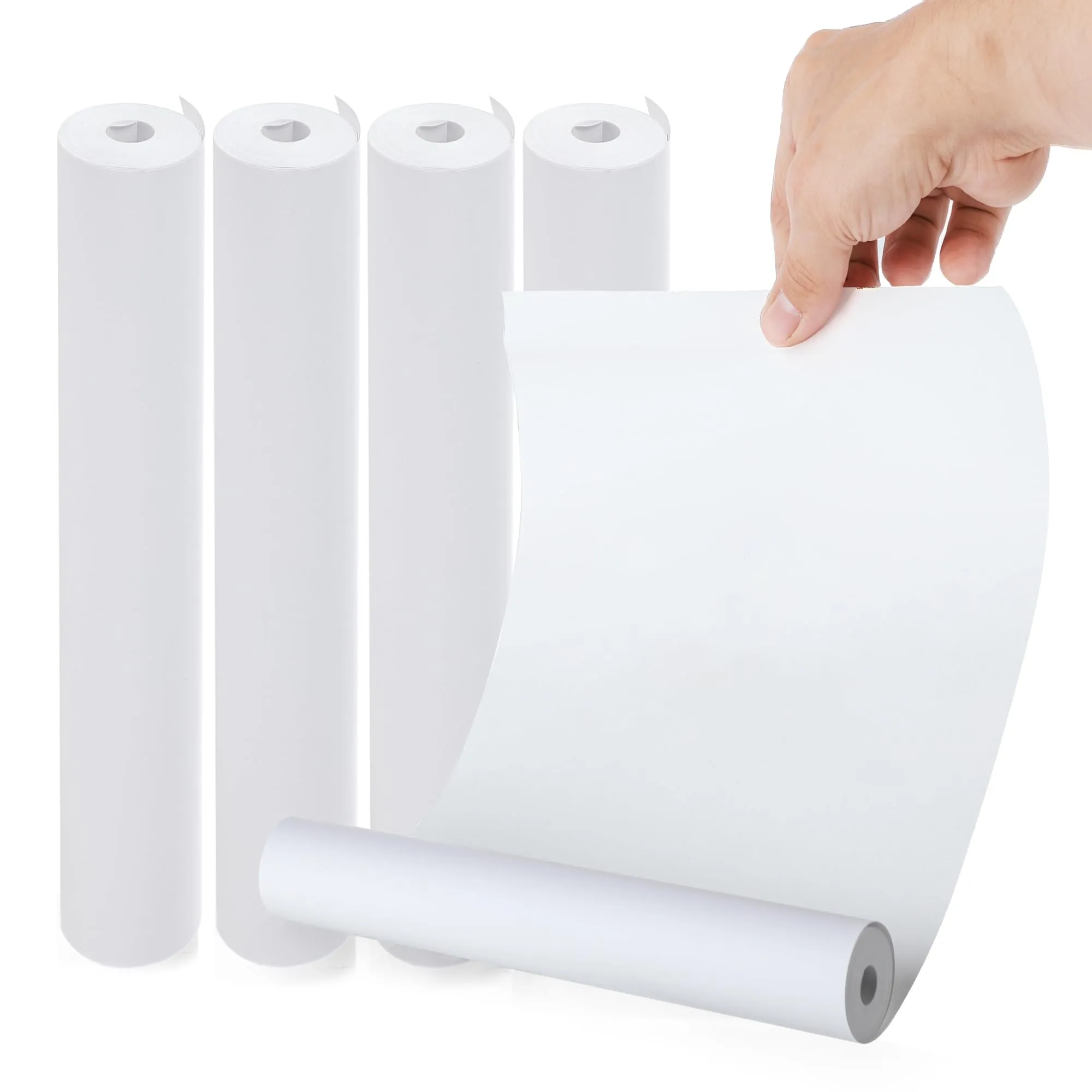 Carta Termica A4 per Stampante Portatile - Set da 4 Rotoli