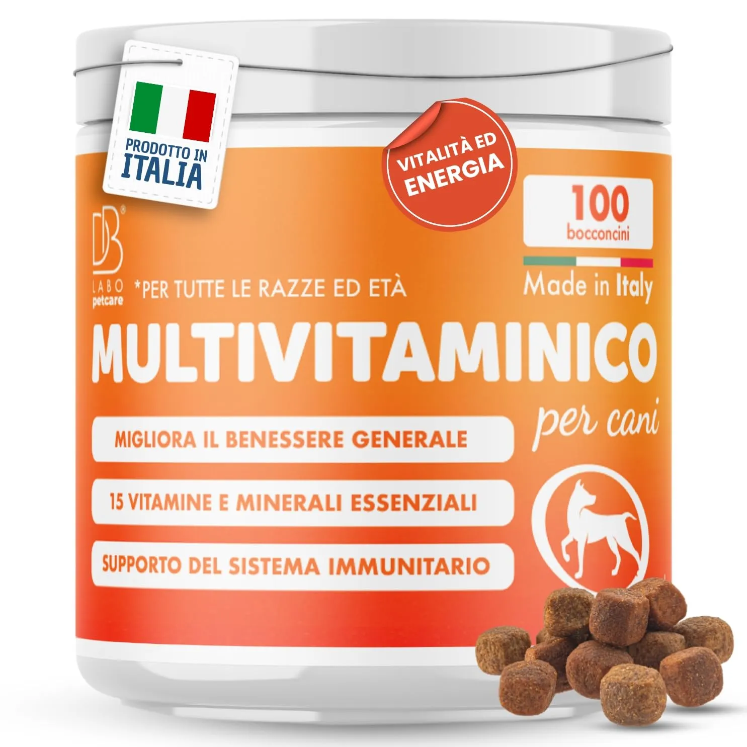 Db Labo Multivitaminico Cane 100 Bocconcini