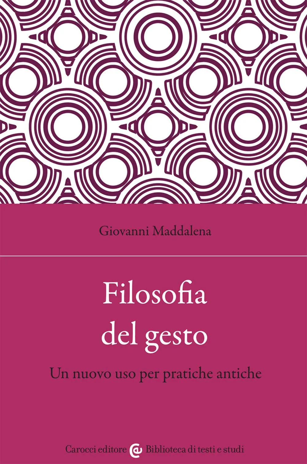 Filosofia del Gesto: Un Nuovo Uso per Pratiche Antiche